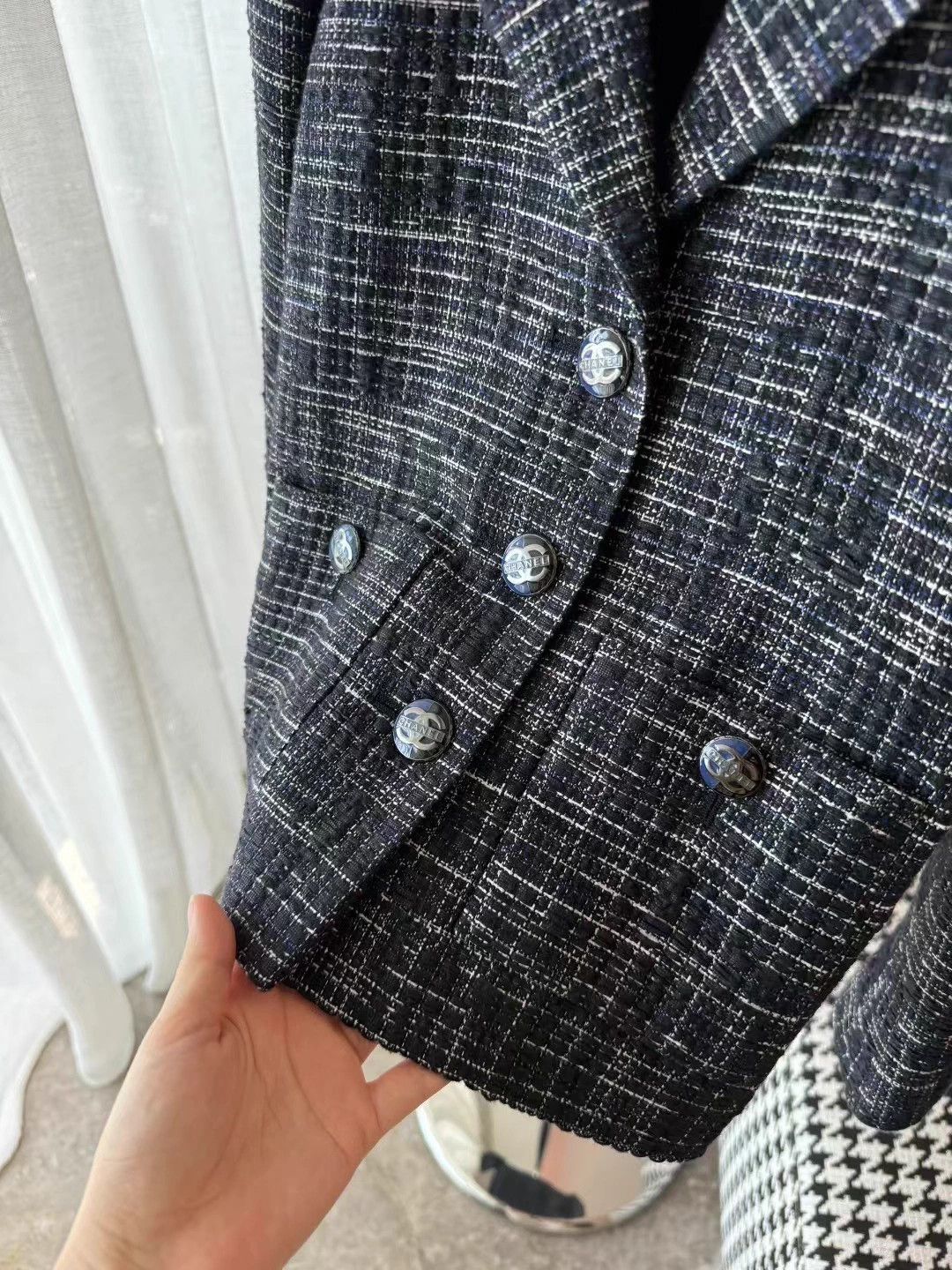 Chanel Chanel Woven Classic 36 Jacket Size XS / US 0-2 / IT 36-38 - 4 Thumbnail