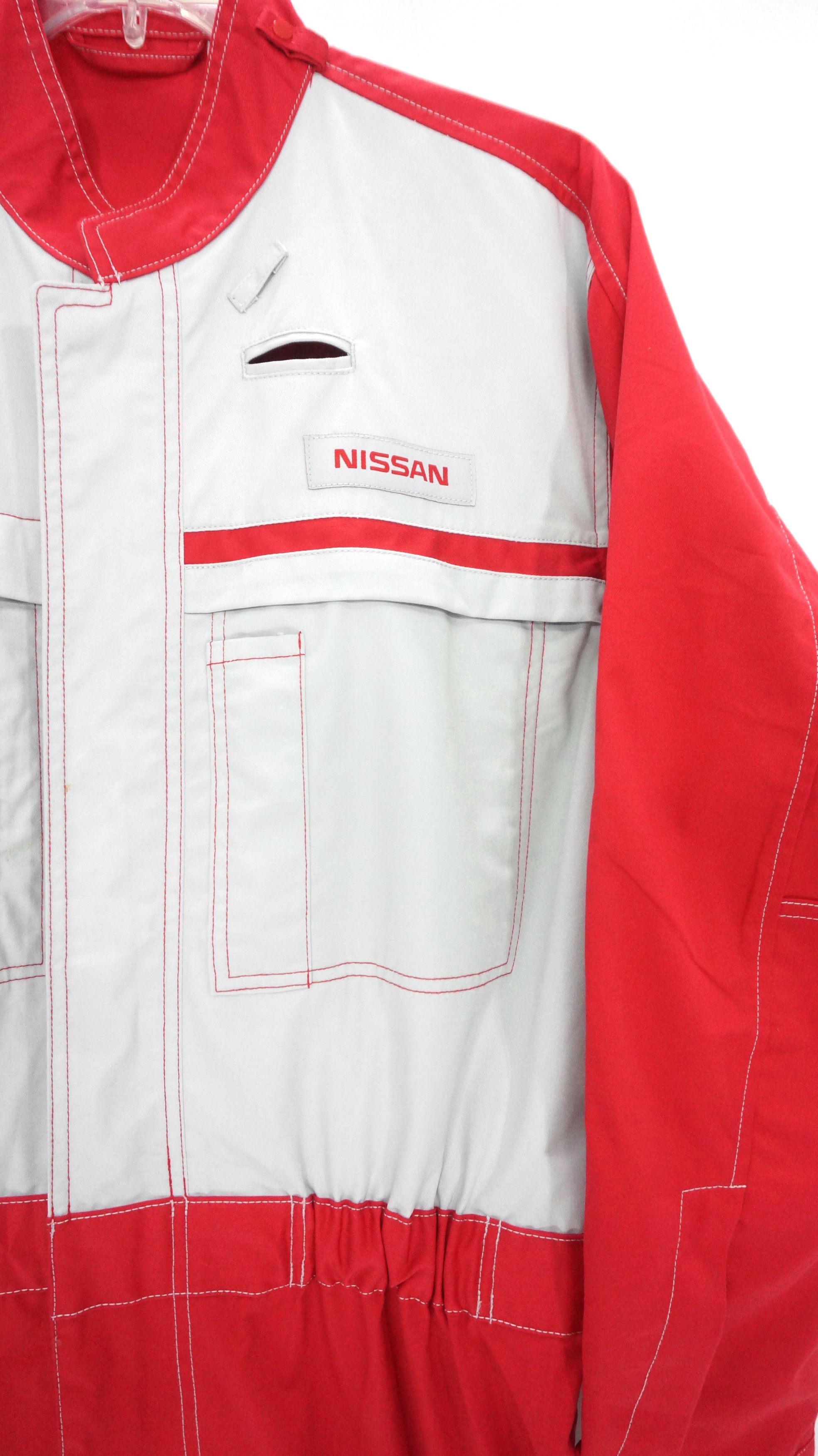 Japanese Brand Japan NISSAN MOTORS Vintage Heavy Duty Uniform Coverall Size US 32 / EU 48 - 4 Thumbnail