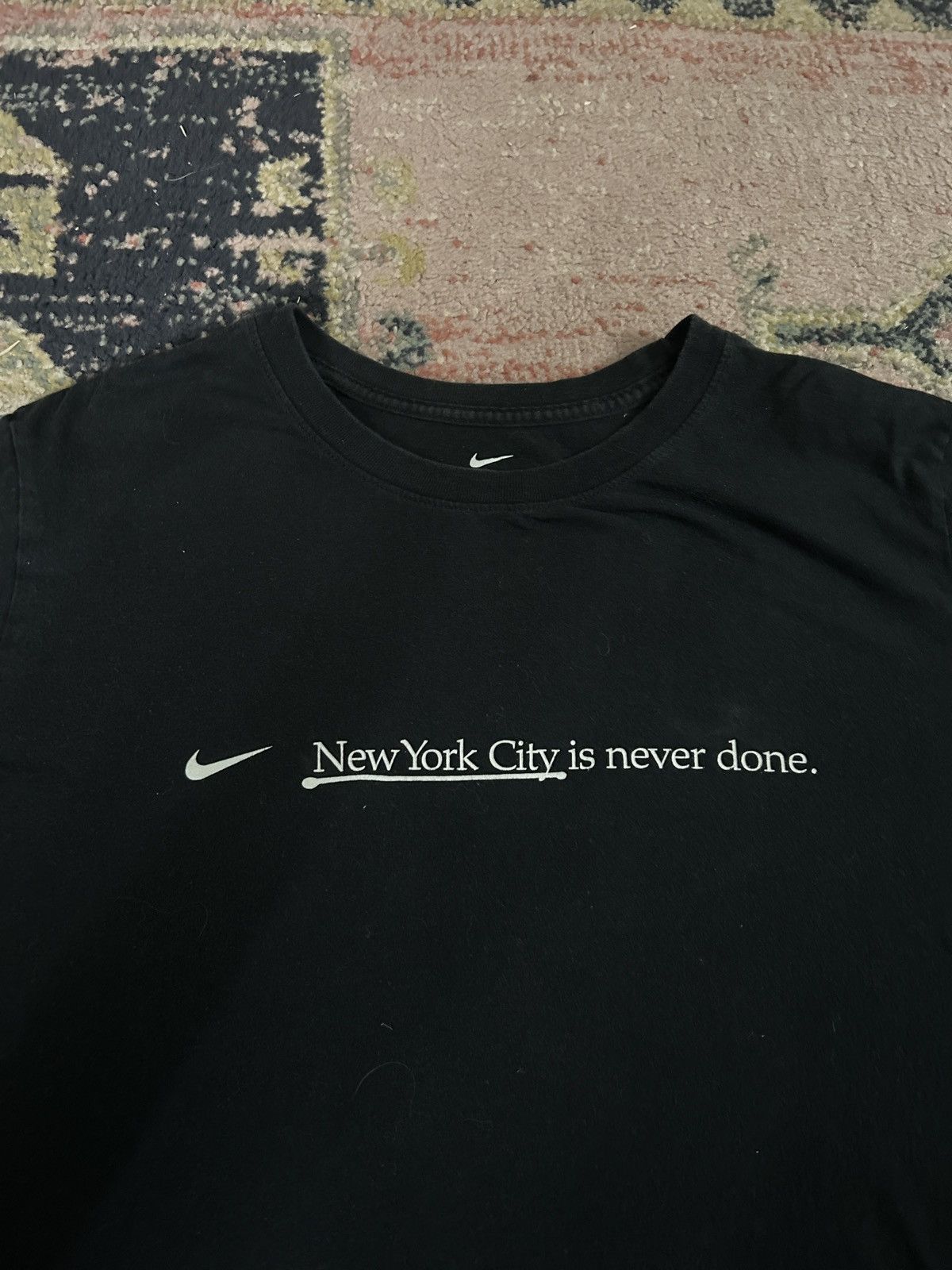 Nike Nike NYC "New York City Is Never Done" Graphic T-Shirt Size US M / EU 48-50 / 2 - 2 Thumbnail