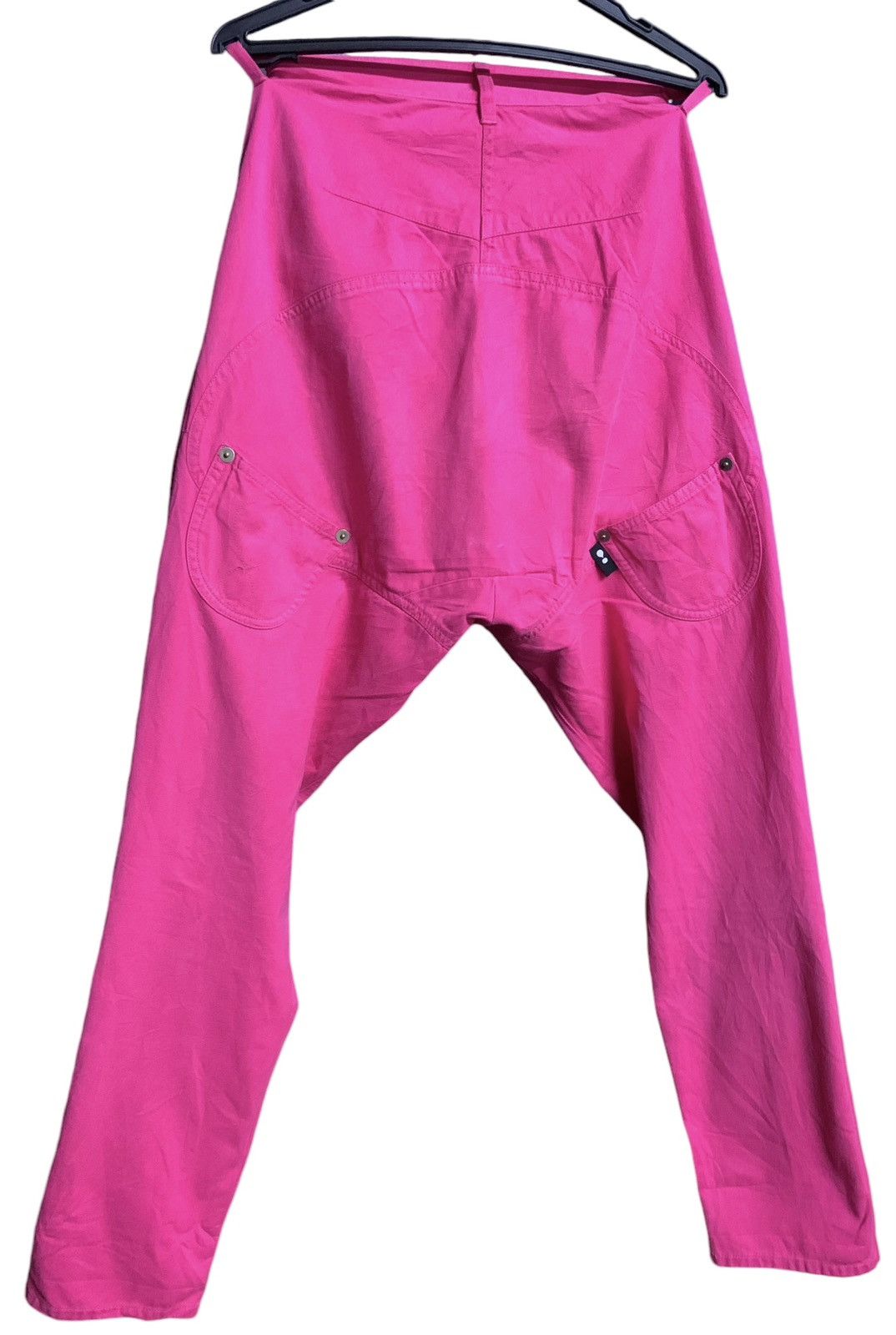 Issey Miyake × mercibeaucoup Hot pink hip hop pants mercibeaucoup Size 31" - 4 Thumbnail