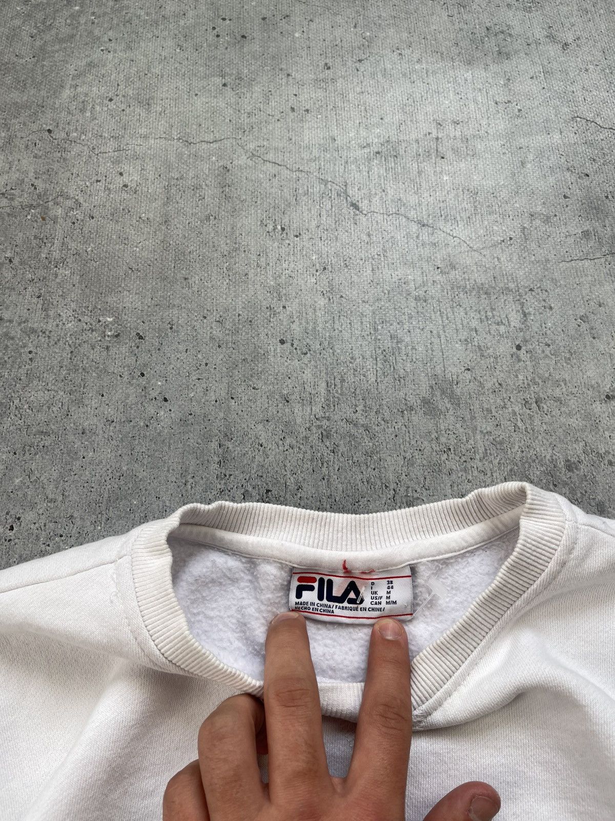 Fila FILA BIG LOGO Y2K Sweatshirt Size US XS / EU 42 / 0 - 5 Thumbnail