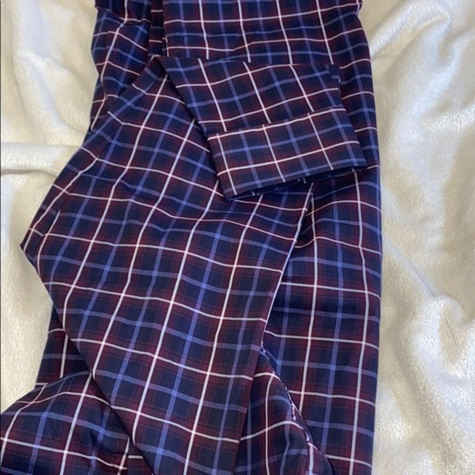 Jos. A. Bank Jos. A. Bank Maroon Plaid Button-Down Shirt | Sz L Size US L / EU 52-54 / 3 - 5 Thumbnail