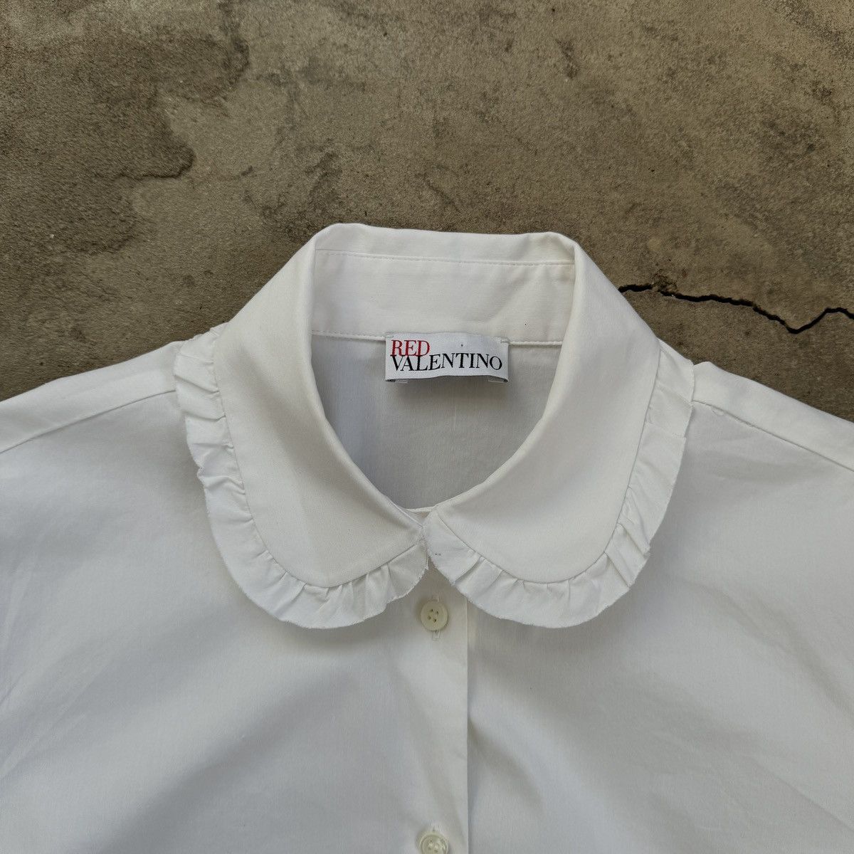 RED Valentino Red Valentino White Shirts Size M / US 6-8 / IT 42-44 - 4 Thumbnail