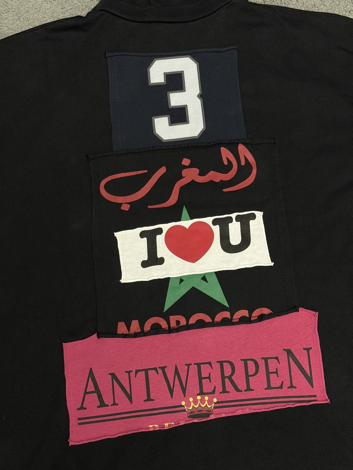 Vetements vetements patchwork hoodie Size US XS / EU 42 / 0 - 9 Thumbnail