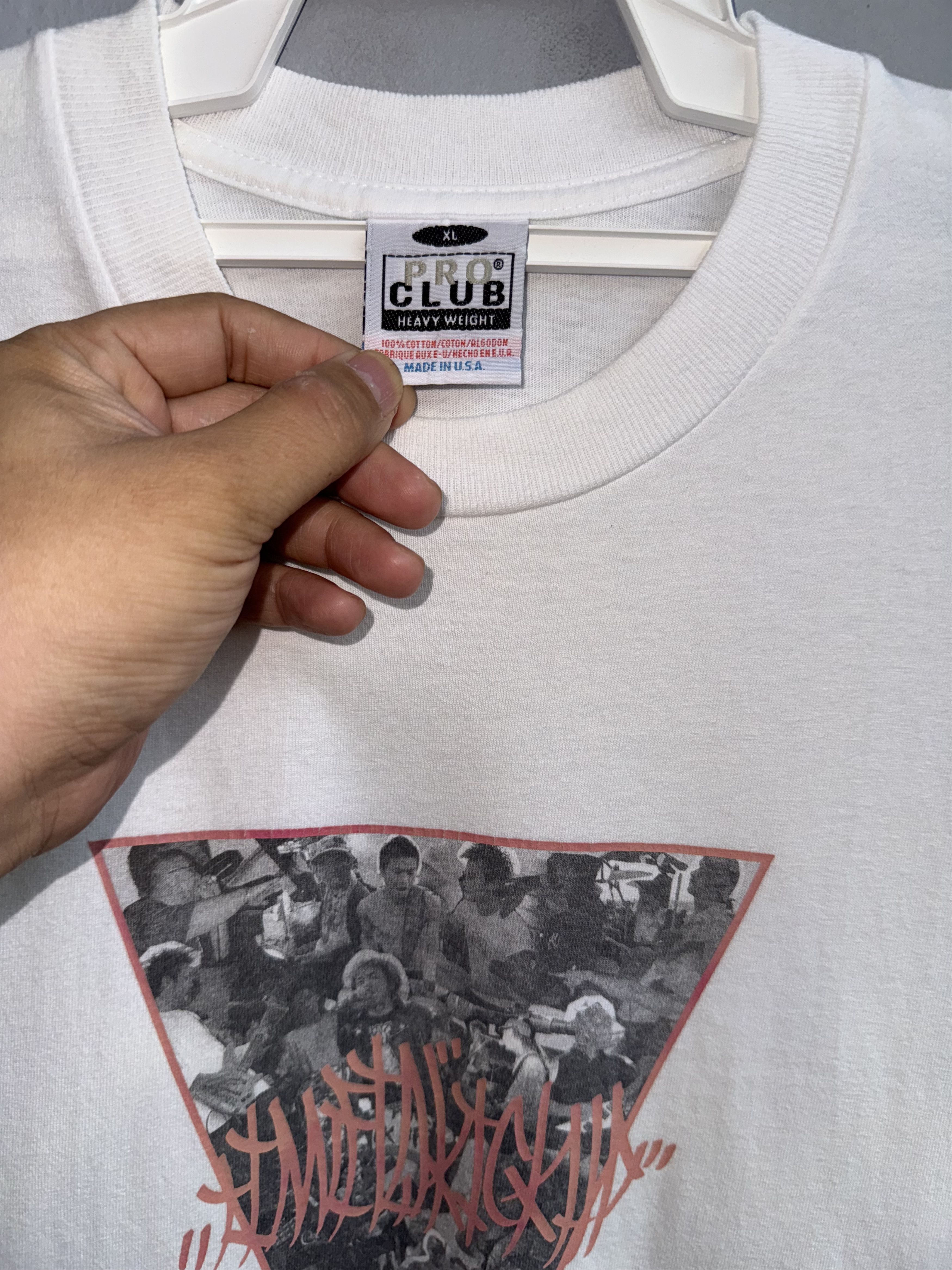 Band Tees × Vintage Vintage Pro Club Band Shirt Size US XL / EU 56 / 4 - 3 Thumbnail