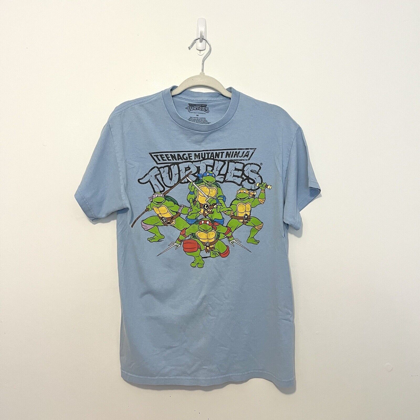 Vintage 2010 Viacom Teenage Mutant Ninja Turtles T-Shirt TMNT Sz M Size US M / EU 48-50 / 2 - 1 Thumbnail