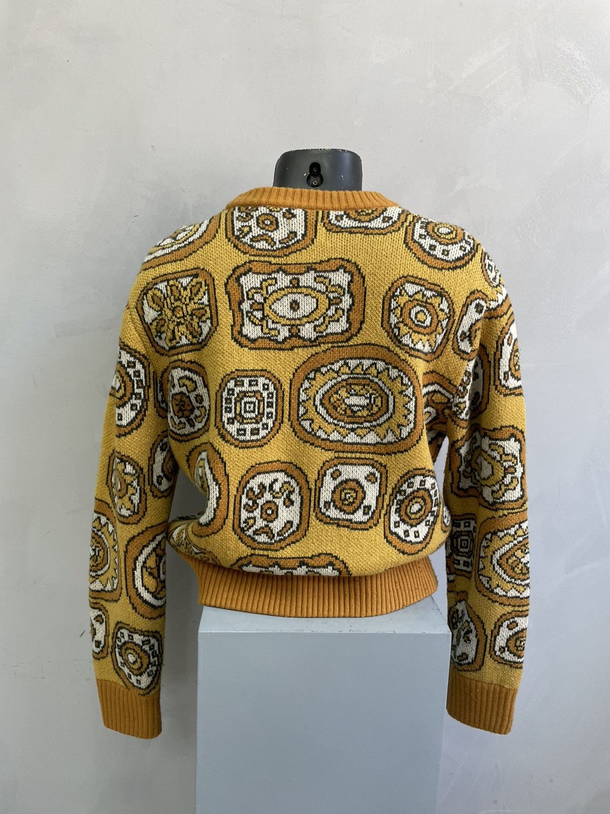 Levi's Vintage Clothing Levis vintage crazy print 90s wool sweater y2k Size US M / EU 48-50 / 2 - 8 Thumbnail