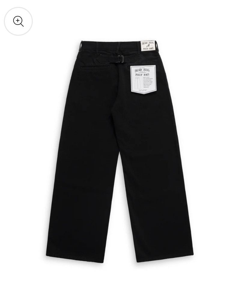 Other Pinup Frisko Black Denim Jeans Size US 30 / EU 46 - 2 Thumbnail
