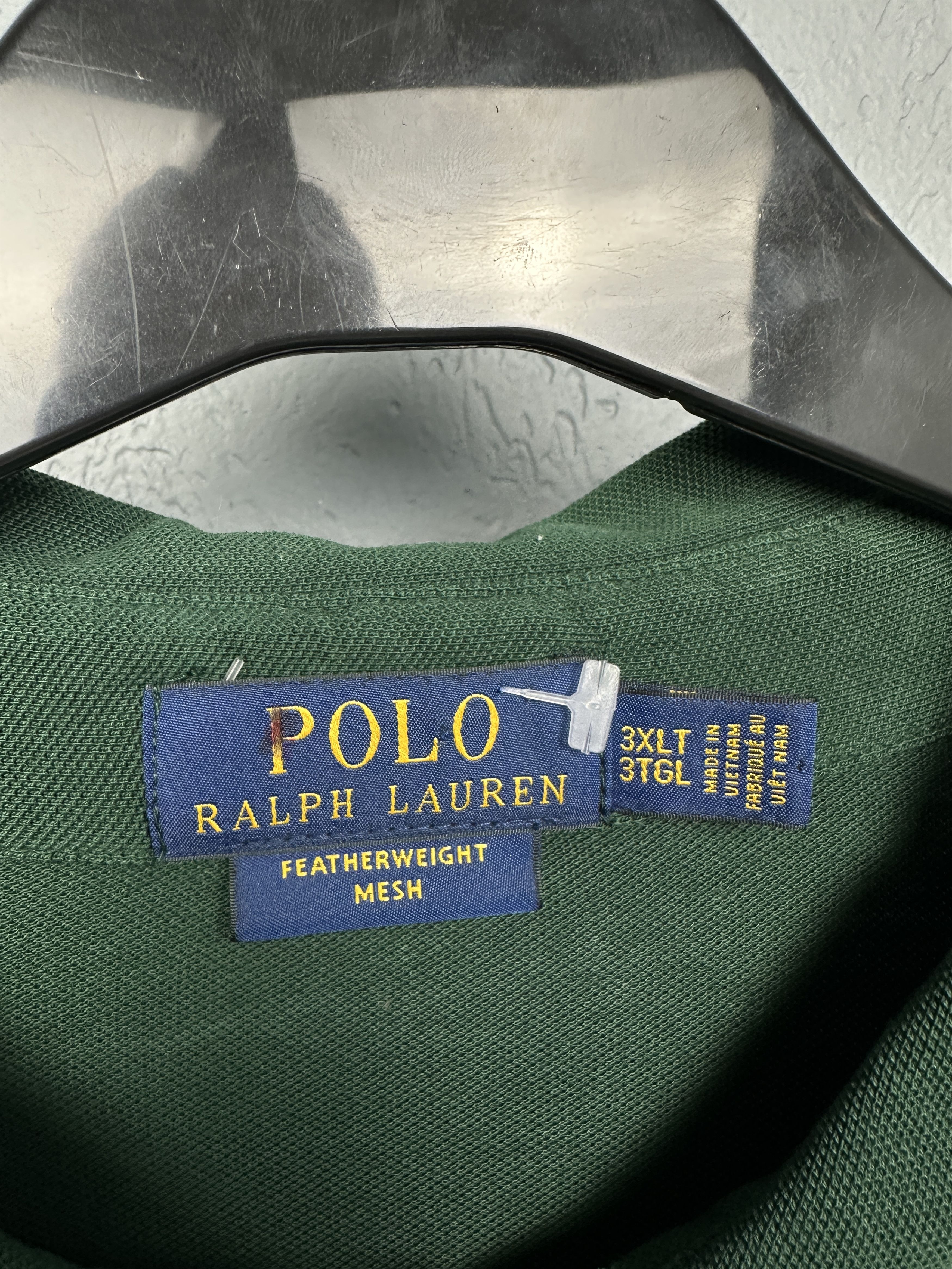 Polo Ralph Lauren Polo Ralph Lauren Mens Featherweight Mesh Knit Shirt Size US XXL / EU 58 / 5 - 4 Thumbnail