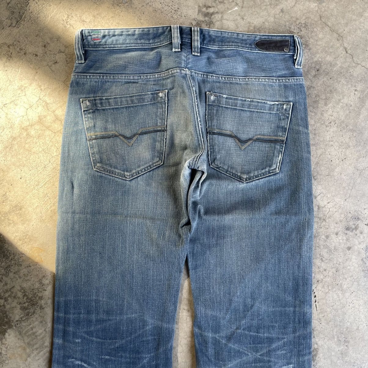 Diesel 🔥Vintage Diesel Kajo Stoned Washed Ripped Distress Jeans Size US 36 / EU 52 - 5 Thumbnail