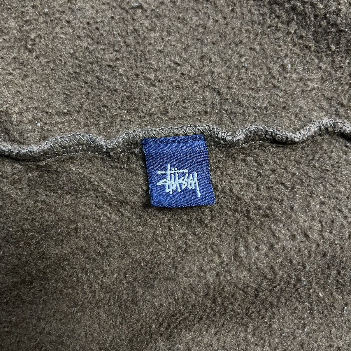 Stussy × Vintage Vintage Stussy logo hoodie brown Size US L / EU 52-54 / 3 - 8 Thumbnail