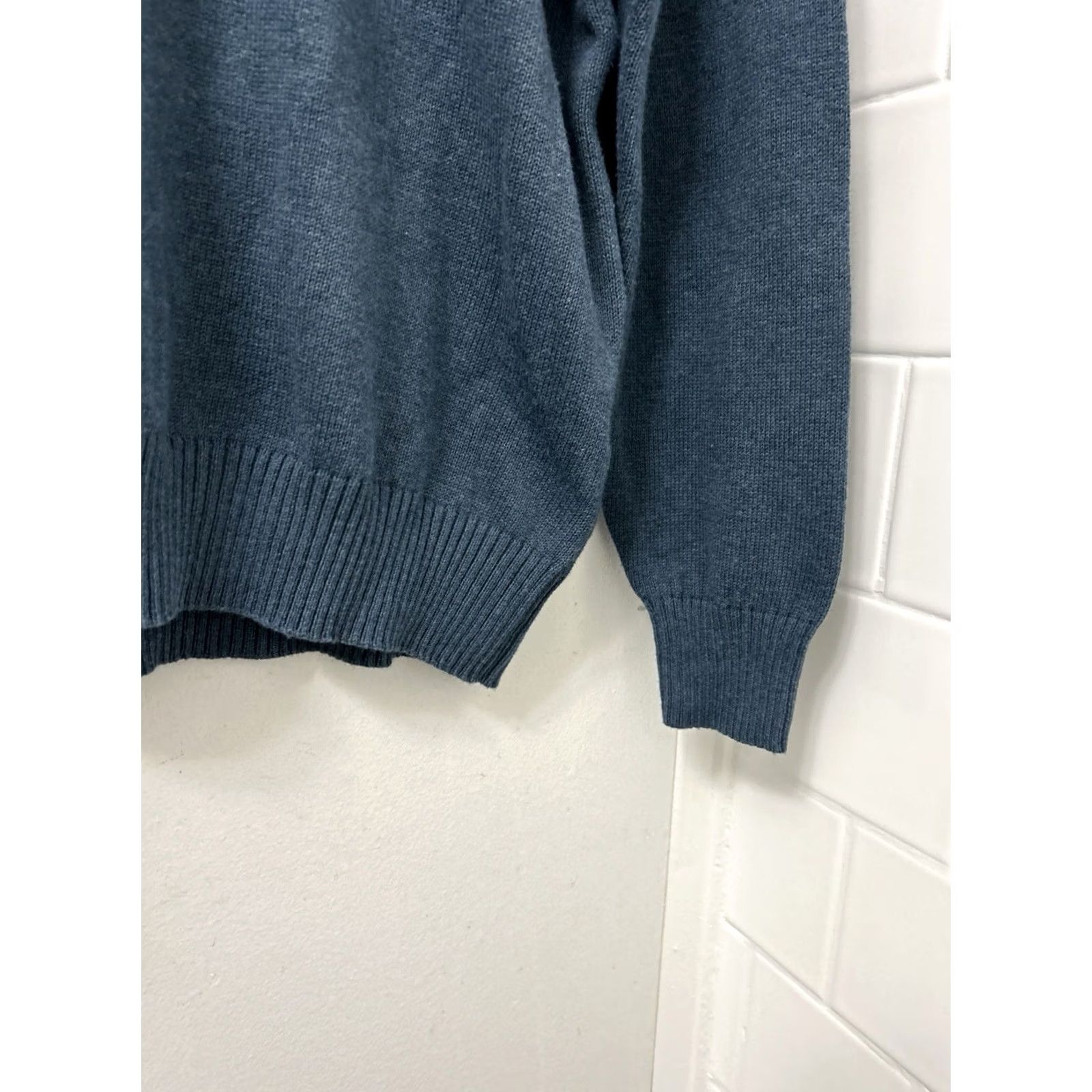 Club Room Club Room Sweater Mens 2XL Blue Heather Crew Neck Pullover Long Sleeve Casual Winter Fall Spring Knit Shirt Mens Size US XXL / EU 58 / 5 - 6 Thumbnail