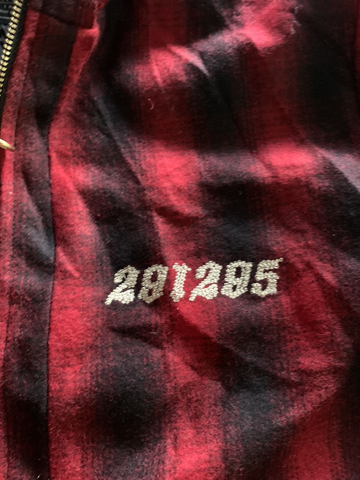 20471120 291295 hoodie wool flannel double way full zipper punk Size US M / EU 48-50 / 2 - 8 Thumbnail