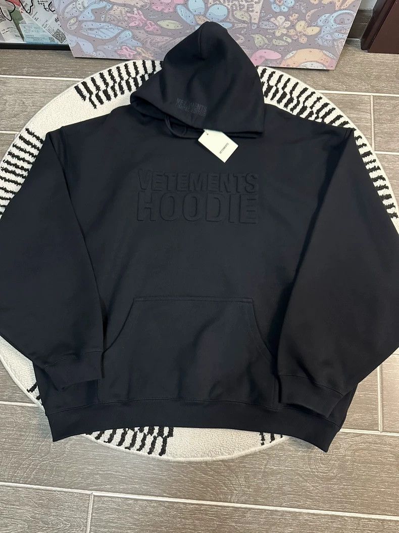 Vetements Vetements Hooded Sweatshirt, Size M, Length 78, Chest Widt Size US M / EU 48-50 / 2 - 1 Thumbnail