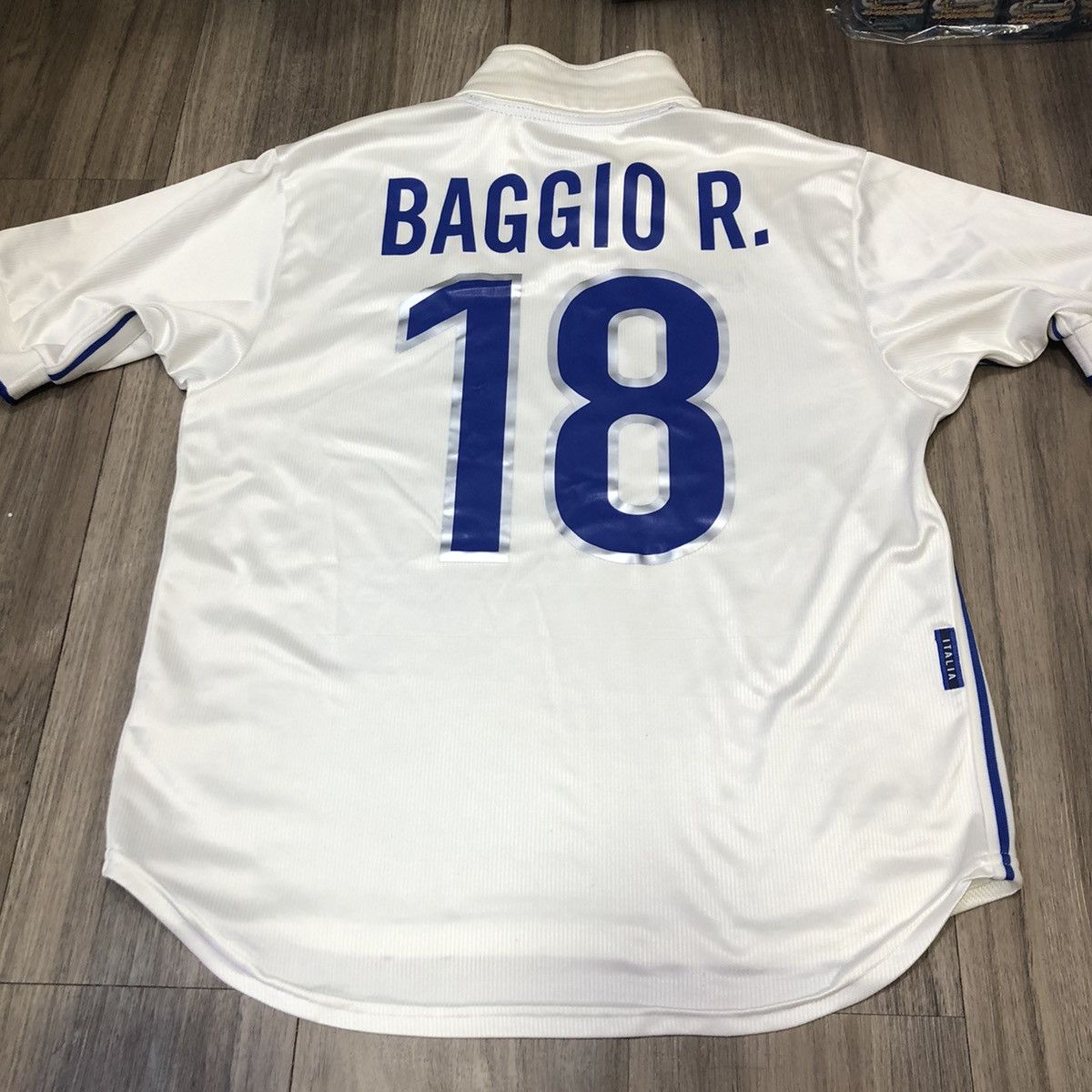 Nike × Vintage Italy World Cup 1998 away shirt #18 Baggio Size US M / EU 48-50 / 2 - 2 Thumbnail