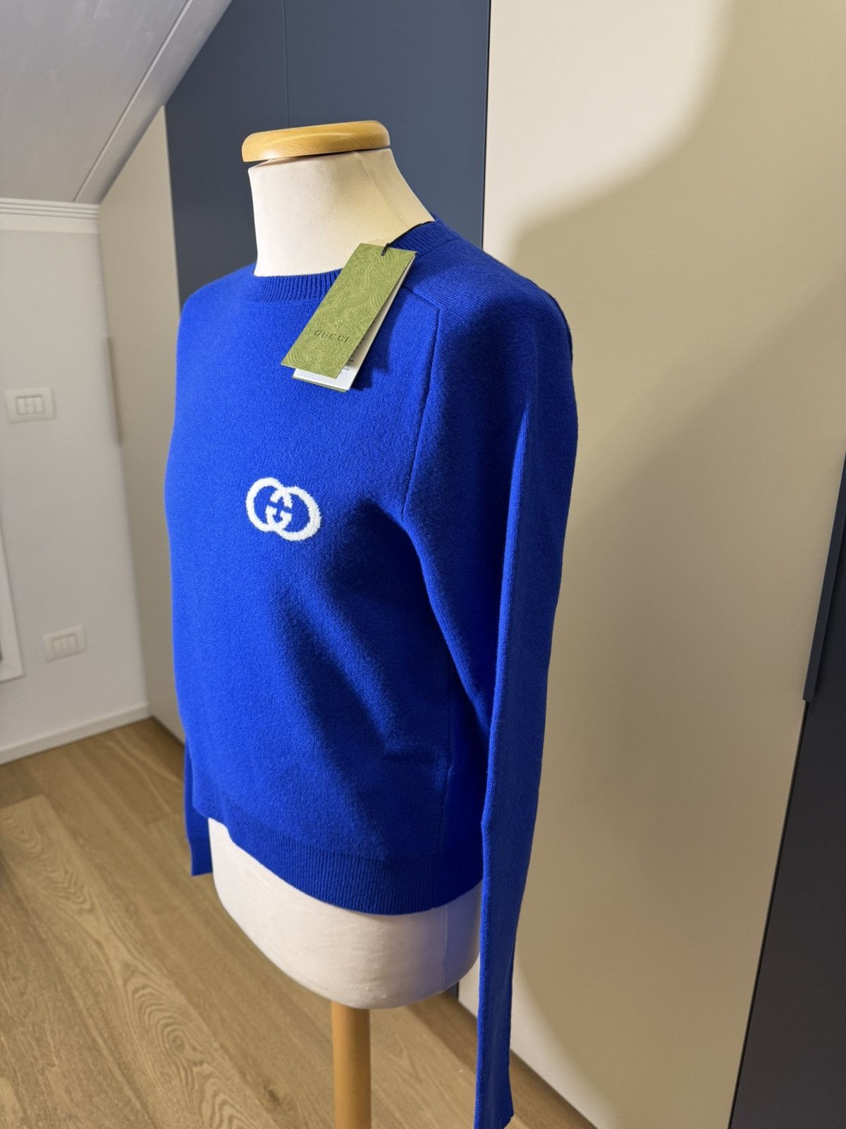 Gucci Maglione Gucci unisex blu elettrico Size US S / EU 44-46 / 1 - 4 Thumbnail
