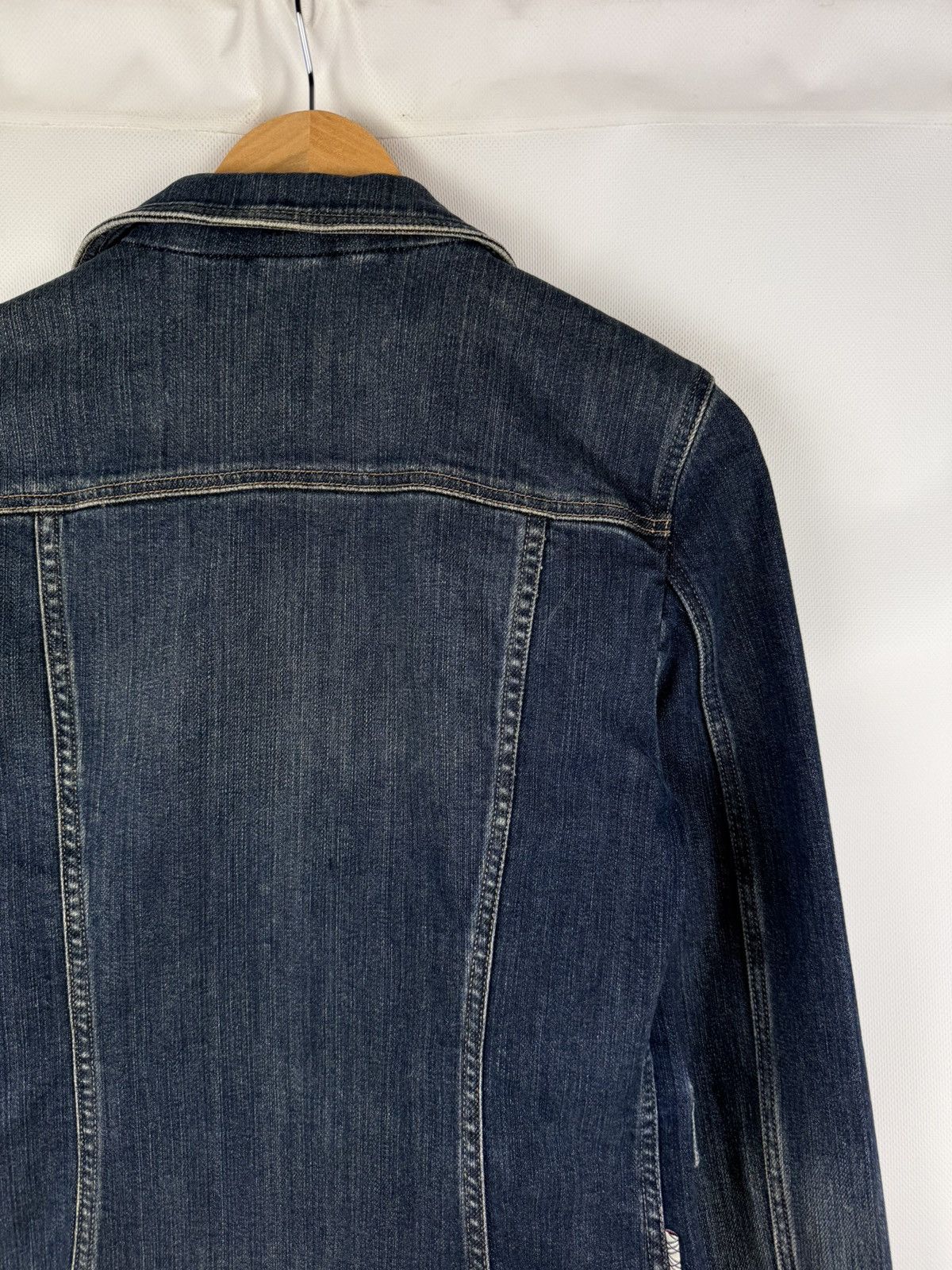 Burberry Burberry London Vintage Ladies Denim Blazer Jacket Size US 8 Size M / US 6-8 / IT 42-44 - 22 Thumbnail