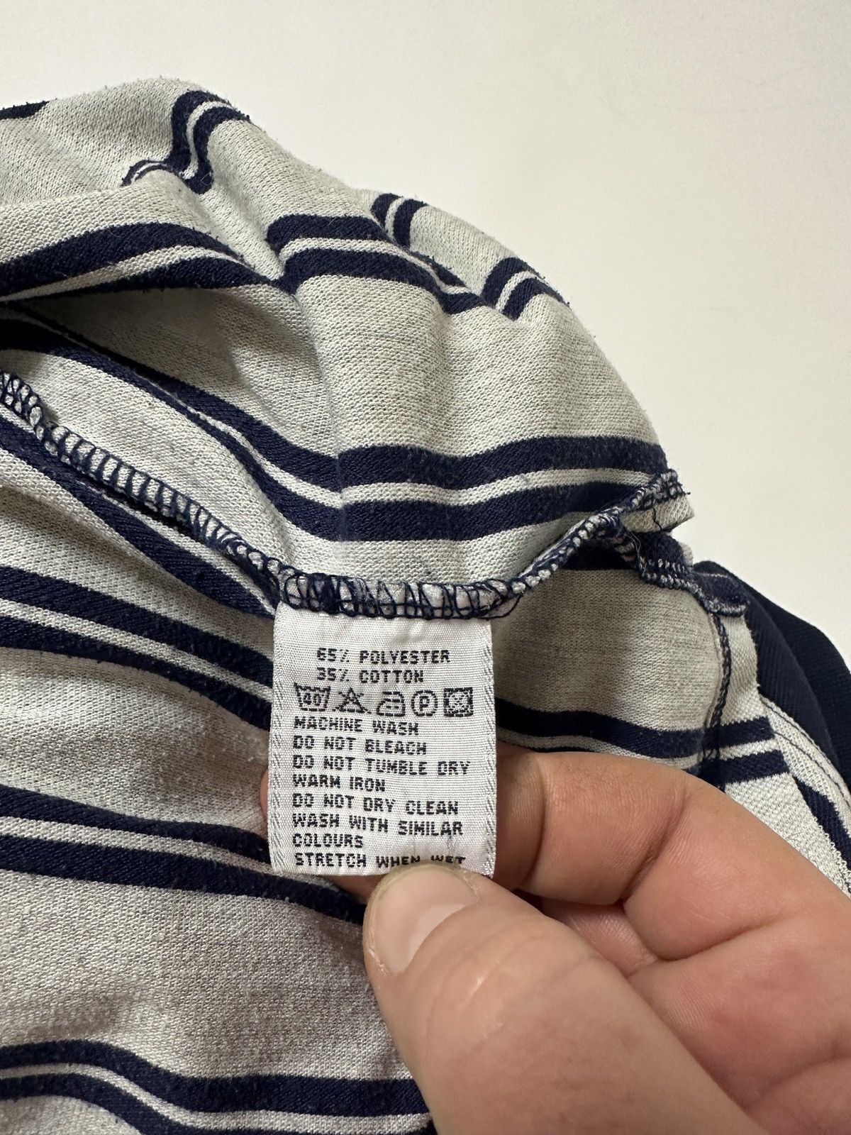Nike × Vintage Vintage 90s Nike Rugby Polo Longsleeve Striped Y2K ACG Size US XXL / EU 58 / 5 - 8 Thumbnail