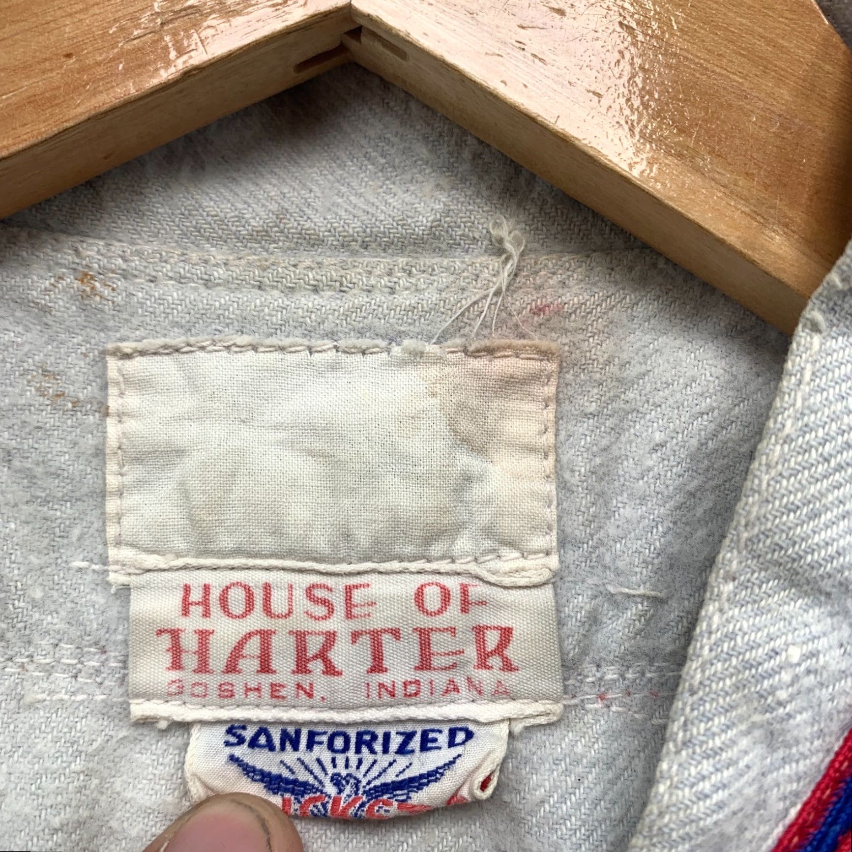 Coal VTG 1920s Old Reliable Coal Baseball Jersey Mens Large Gray Sanforized 21x32 Brand: House Of Harter Size US L / EU 52-54 / 3 - 3 Thumbnail