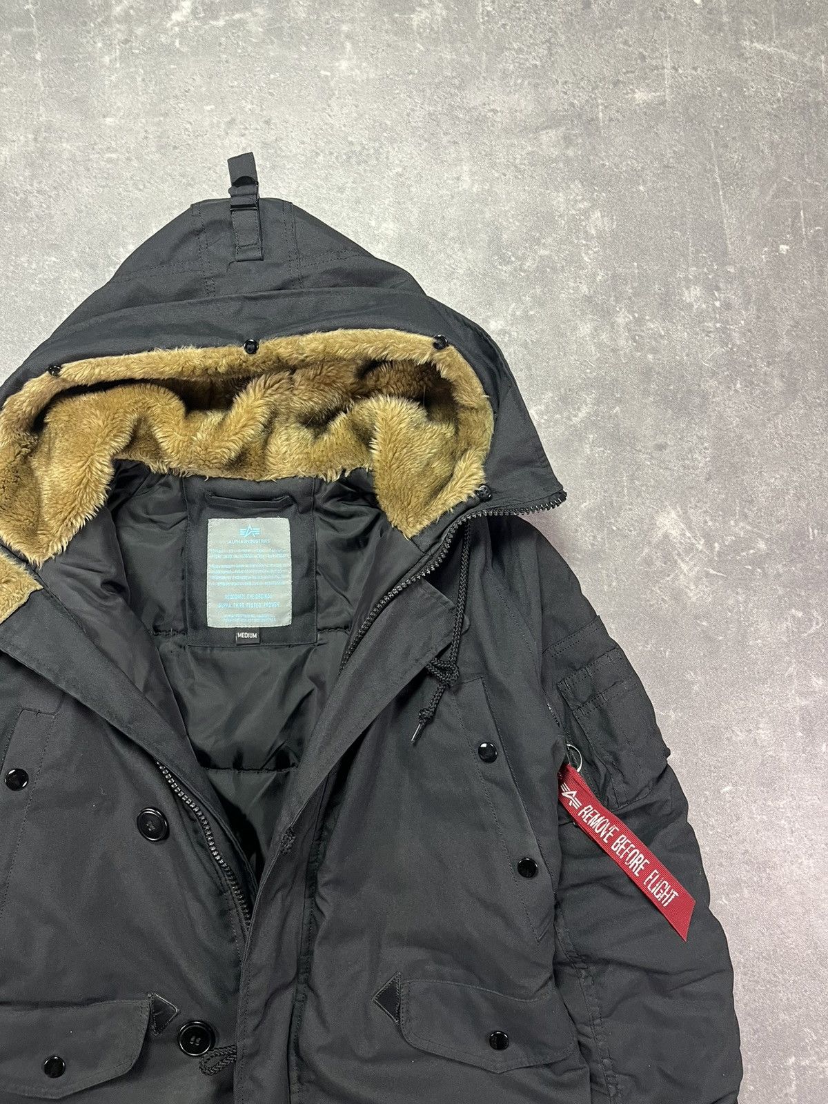 Alpha Industries Alpha Industries N-3B Parka Coat Jacket M Military Rare Size M / US 6-8 / IT 42-44 - 5 Thumbnail