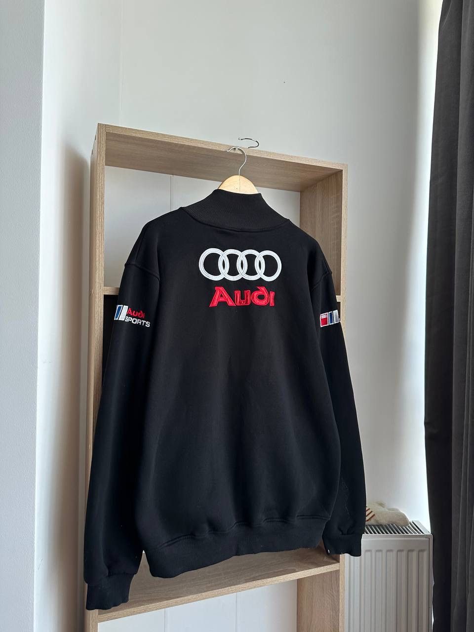 Audi × Vintage Vintage Audi Racing Black Full Zip Hoodie Size US M / EU 48-50 / 2 - 11 Thumbnail