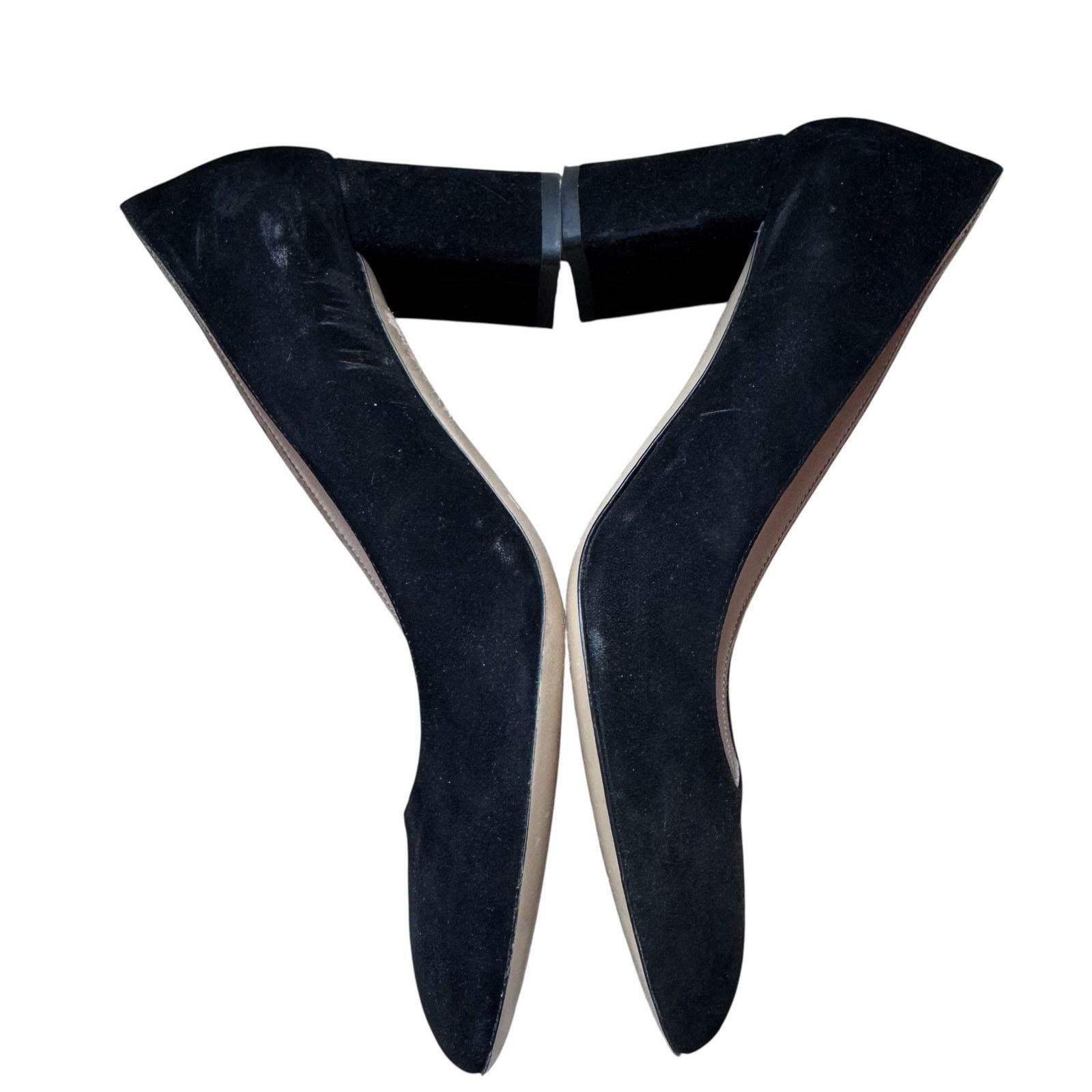 M.Gemi M. GEMI The Lustro Black Suede Pumps Size 36/ US 6 Size US 6 / IT 36 - 8 Thumbnail