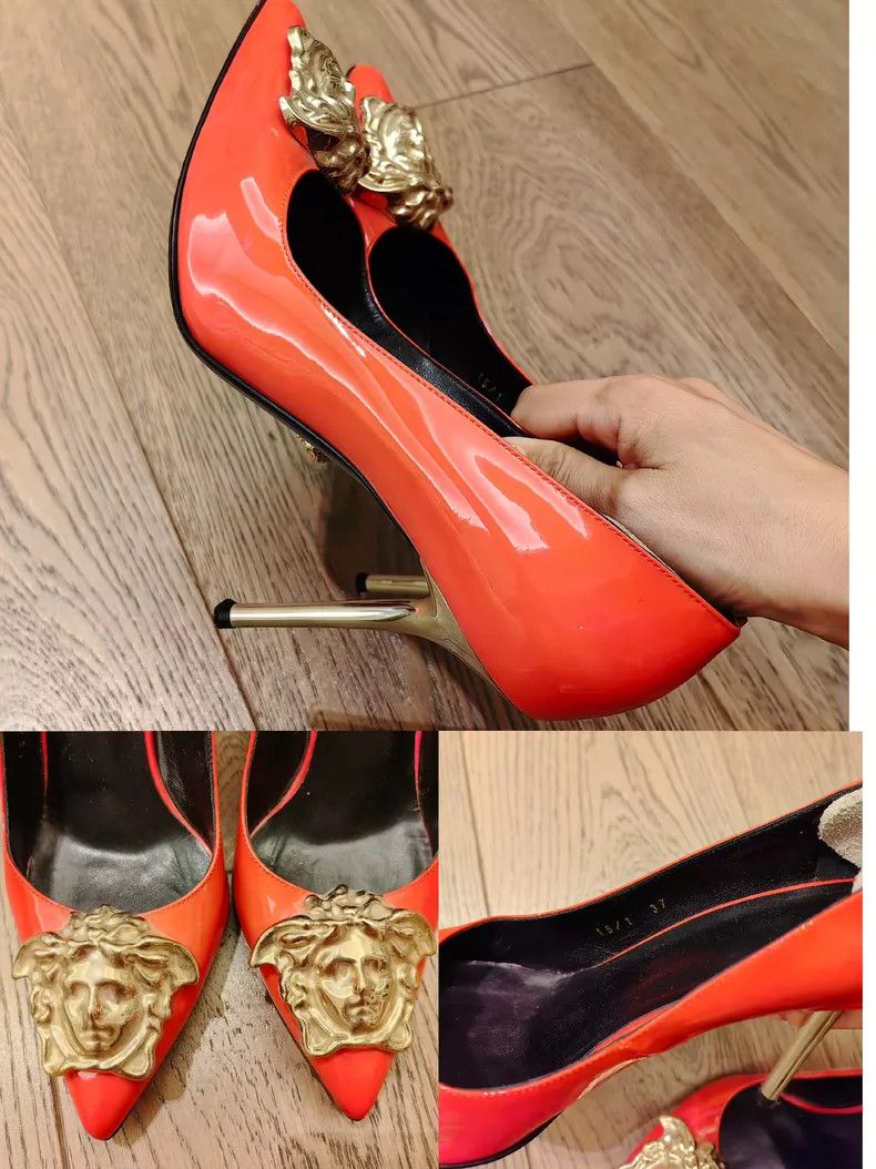 Versace Versace Watermelon red dress Size S / US 4 / IT 40 - 8 Thumbnail