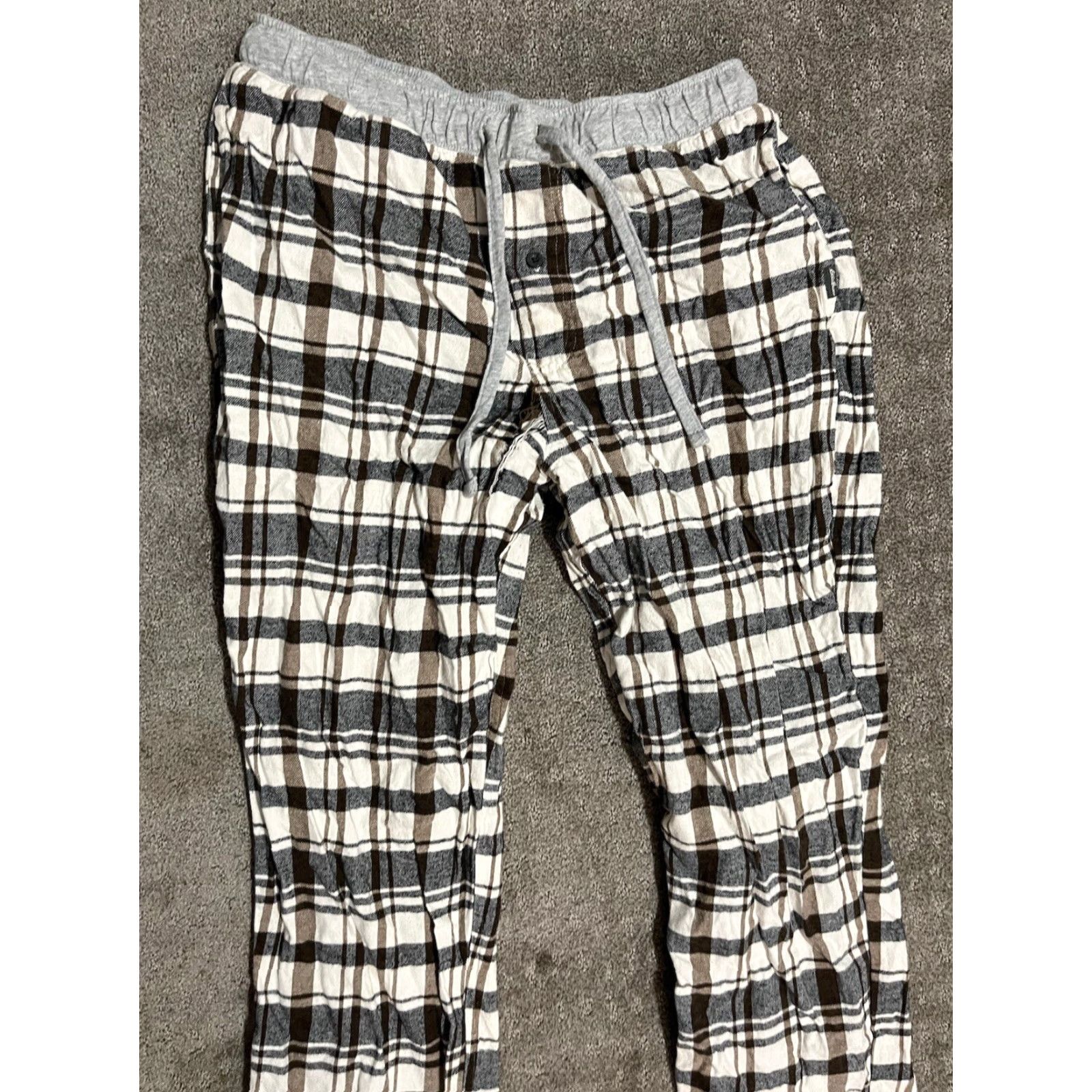 Eddie Bauer Eddie Bauer Mens Sweatpants Activewear Pull-On Knit Plaid M Multicolor Elastic Pockets 27in Inseam Mens Size US 31 - 2 Thumbnail