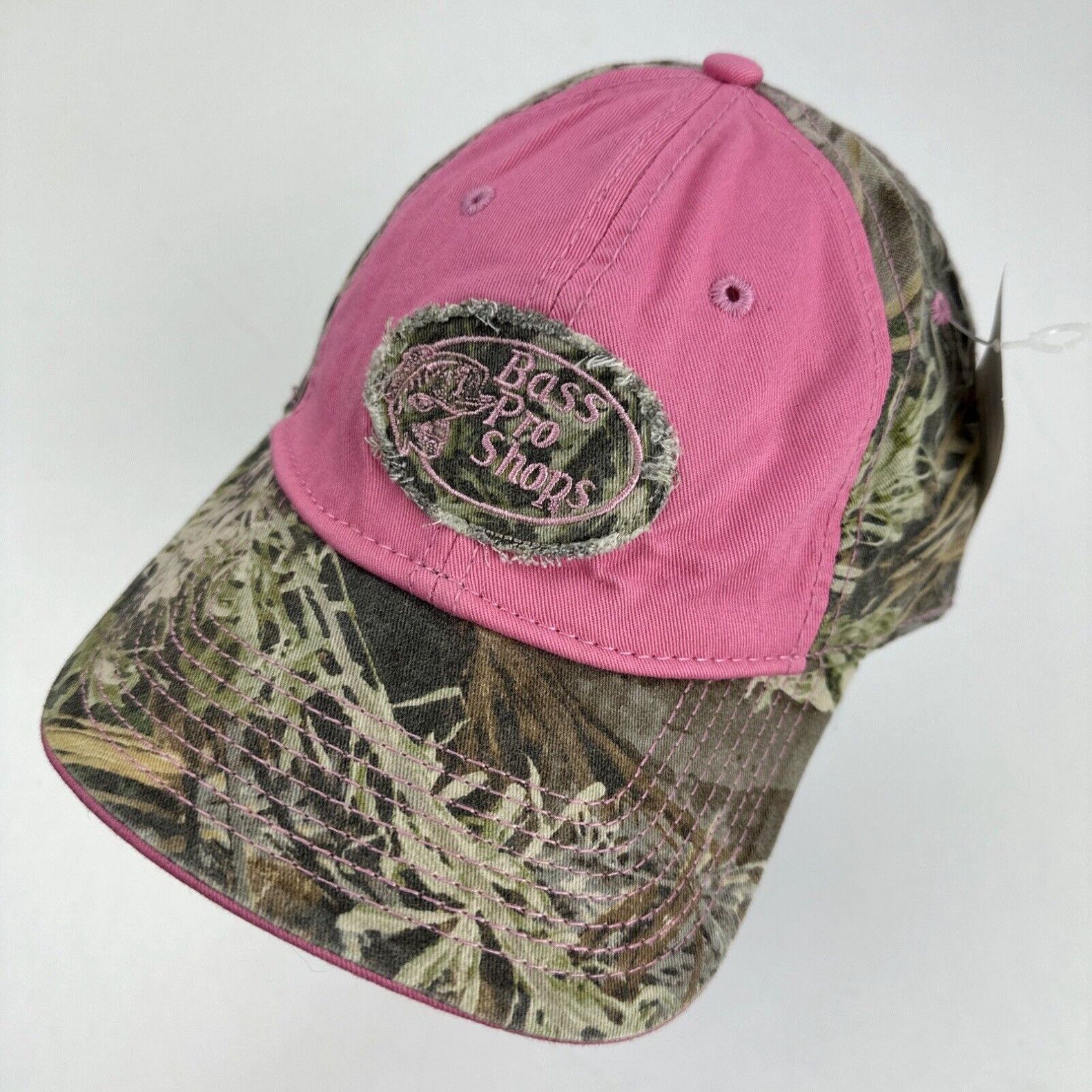 Bass Pro Shops Bass Pro Shops Womens Pink Camouflage Ball Cap Hat