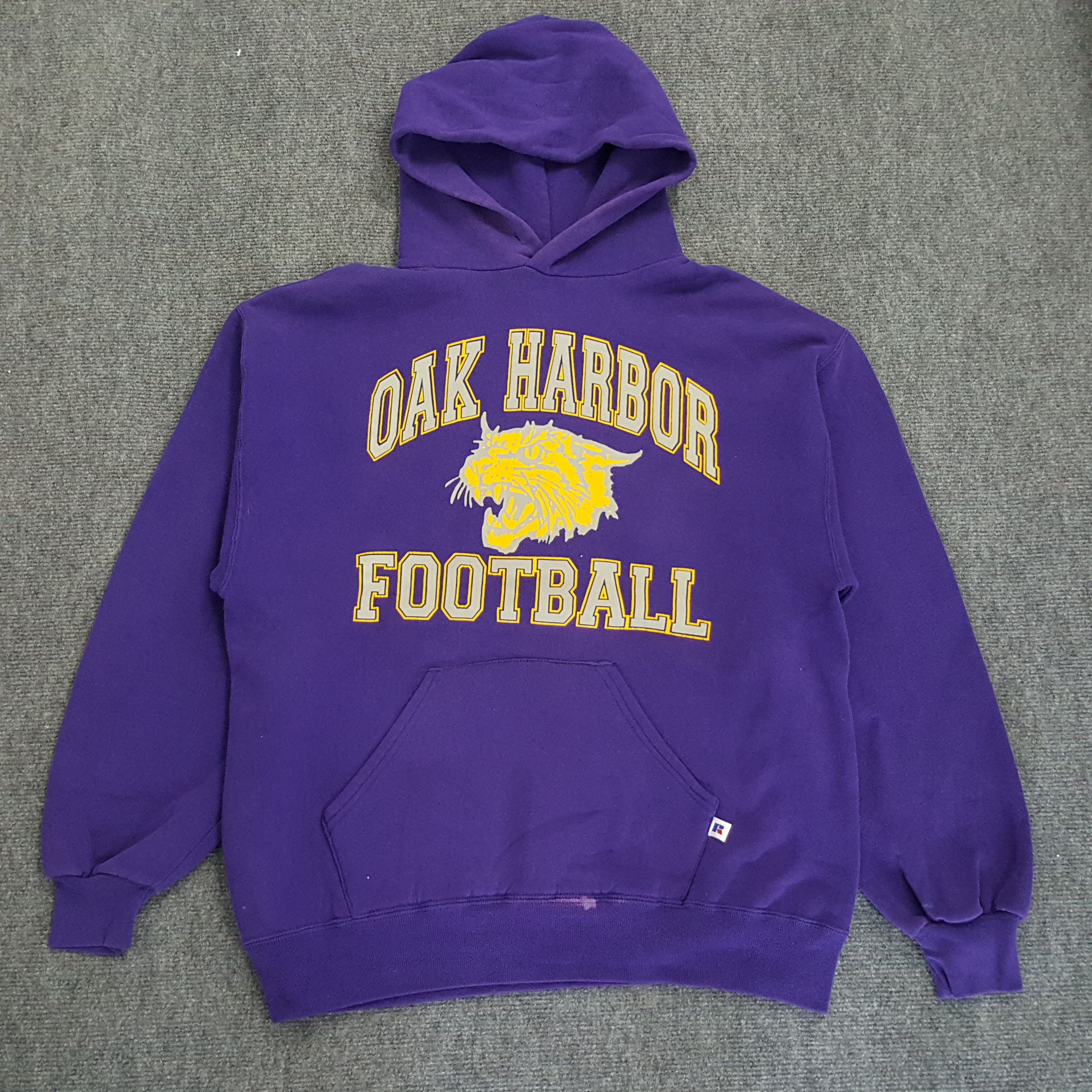 NFL × Vintage Vintage 90's Oak Harbok Football Football Team NFL Hoodies Size US M / EU 48-50 / 2 - 1 Thumbnail