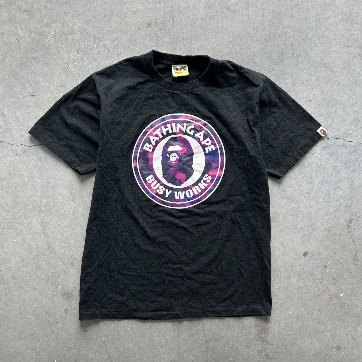 Bape BAPE Color Camo Busy Works T-Shirt (SS20) | Grailed