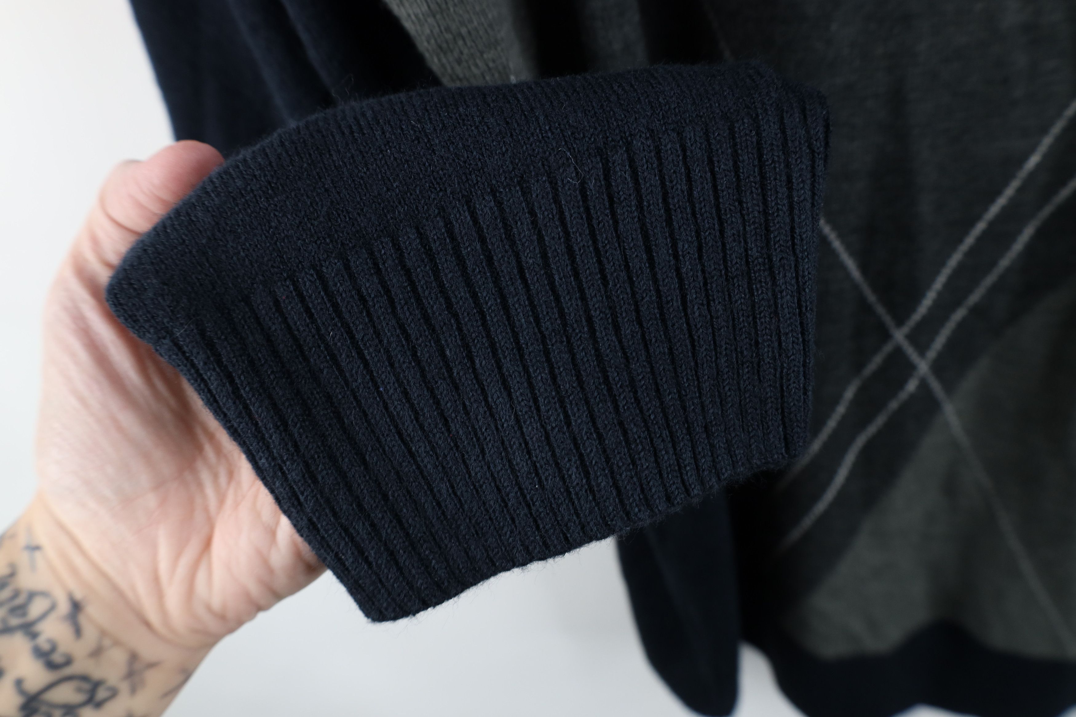 Vintage Deadstock Vintage Y2K Streetwear Knit Crewneck Sweater Size US XL / EU 56 / 4 - 7 Thumbnail