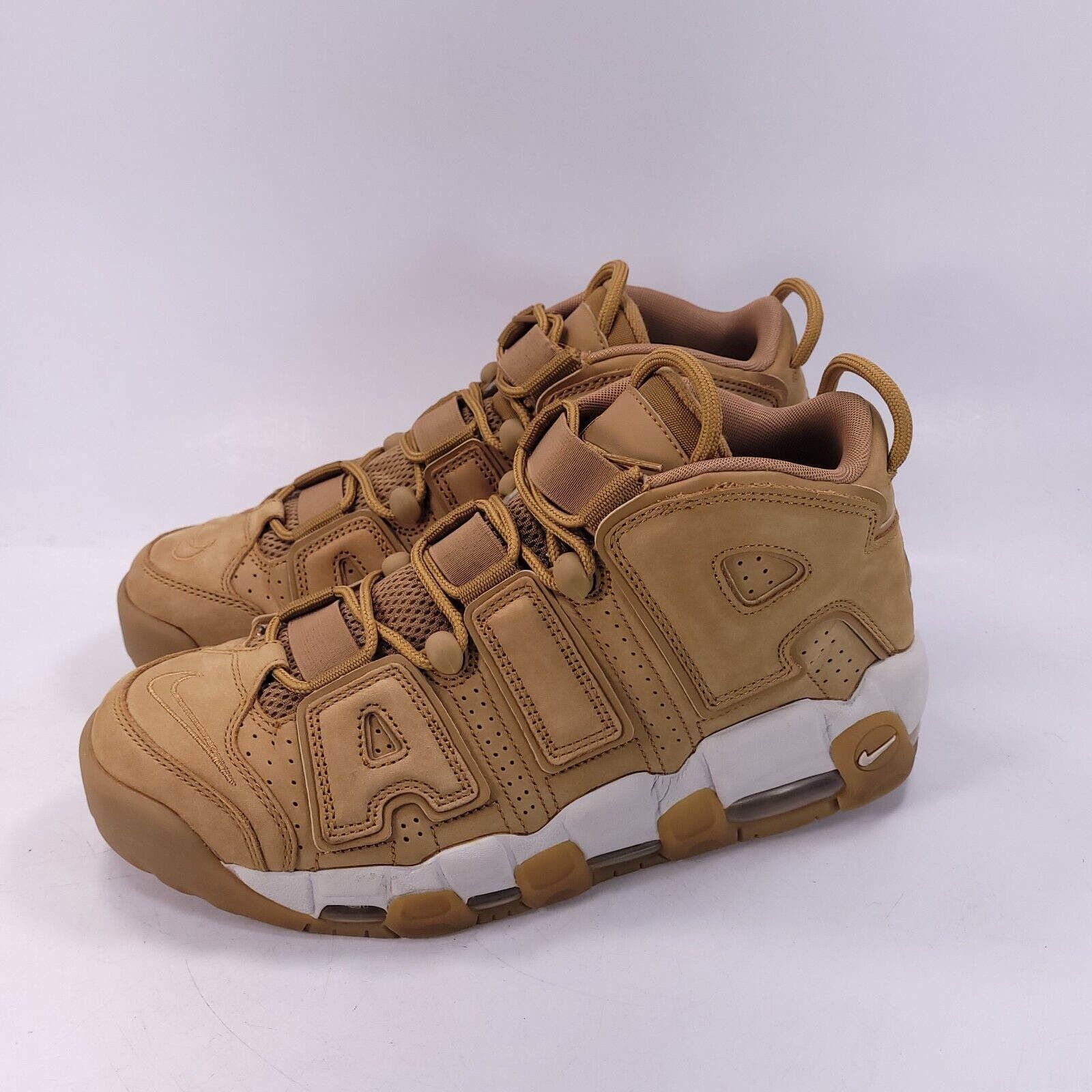 image of Nike Air More Uptempt '96 Prm Shoe Mens Size 9 Aa4060-200 in Tan