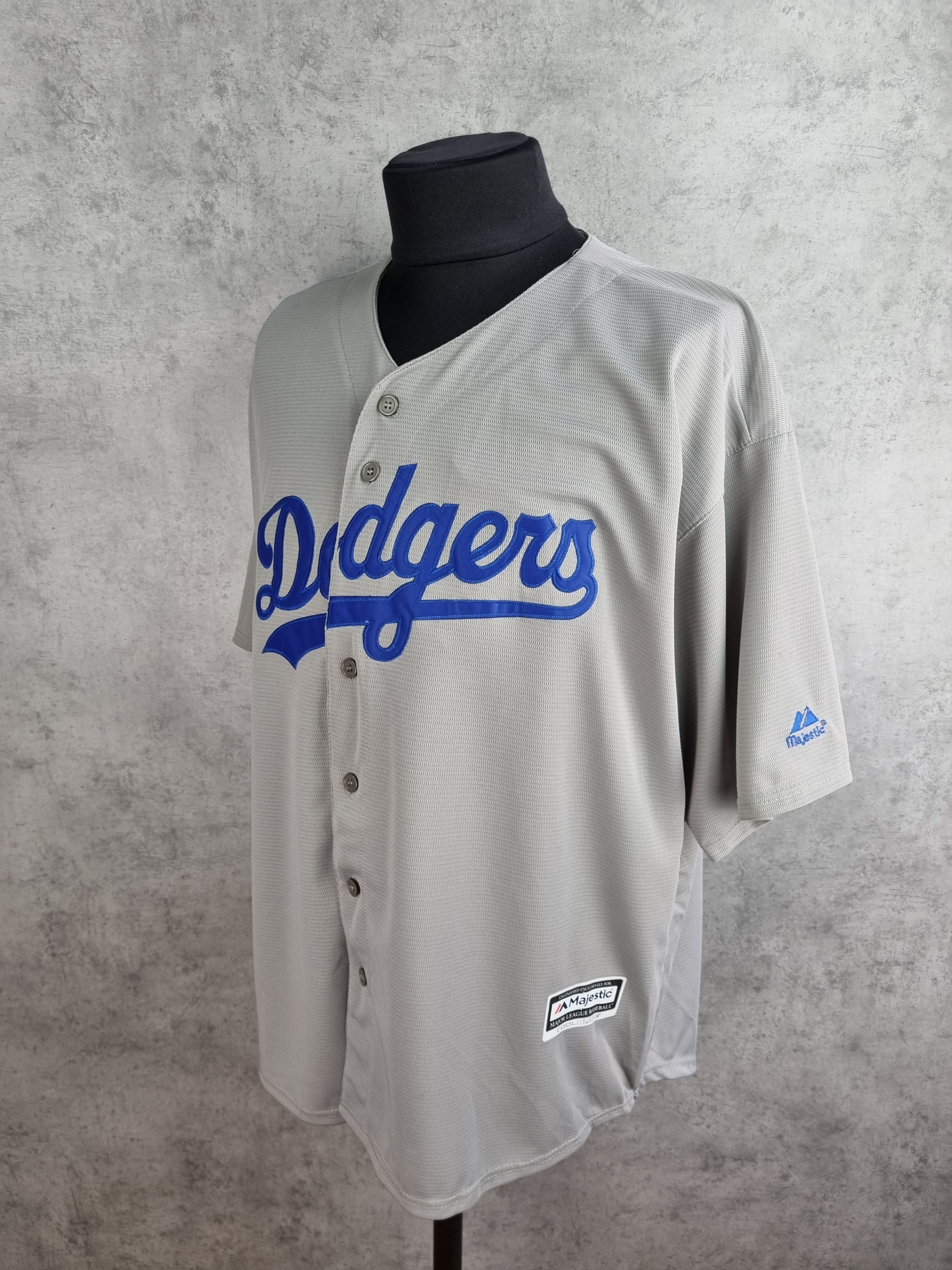 MLB LA Dodgers Cody Bellinger Majestic Buttons Up Jersey Size US XXL / EU 58 / 5 - 12 Thumbnail