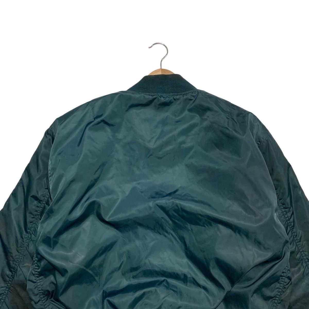 Japanese Brand CIT Plain Military Flying Bomber Jacket Size US XL / EU 56 / 4 - 10 Thumbnail