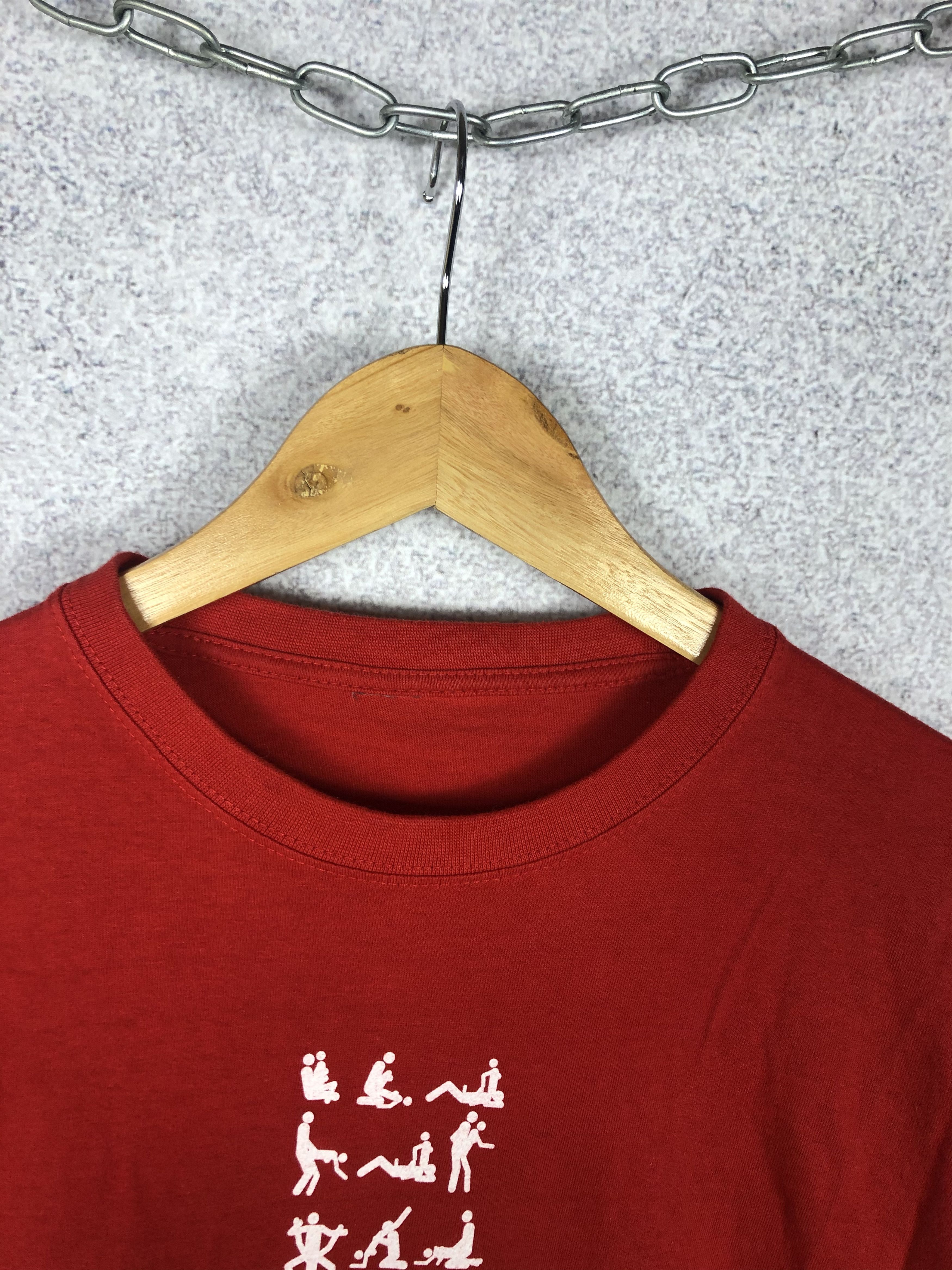 Vintage Vintage Y2K Humor Swiss Kamasutra T-Shirt Sex Tee Size US XL / EU 56 / 4 - 4 Thumbnail