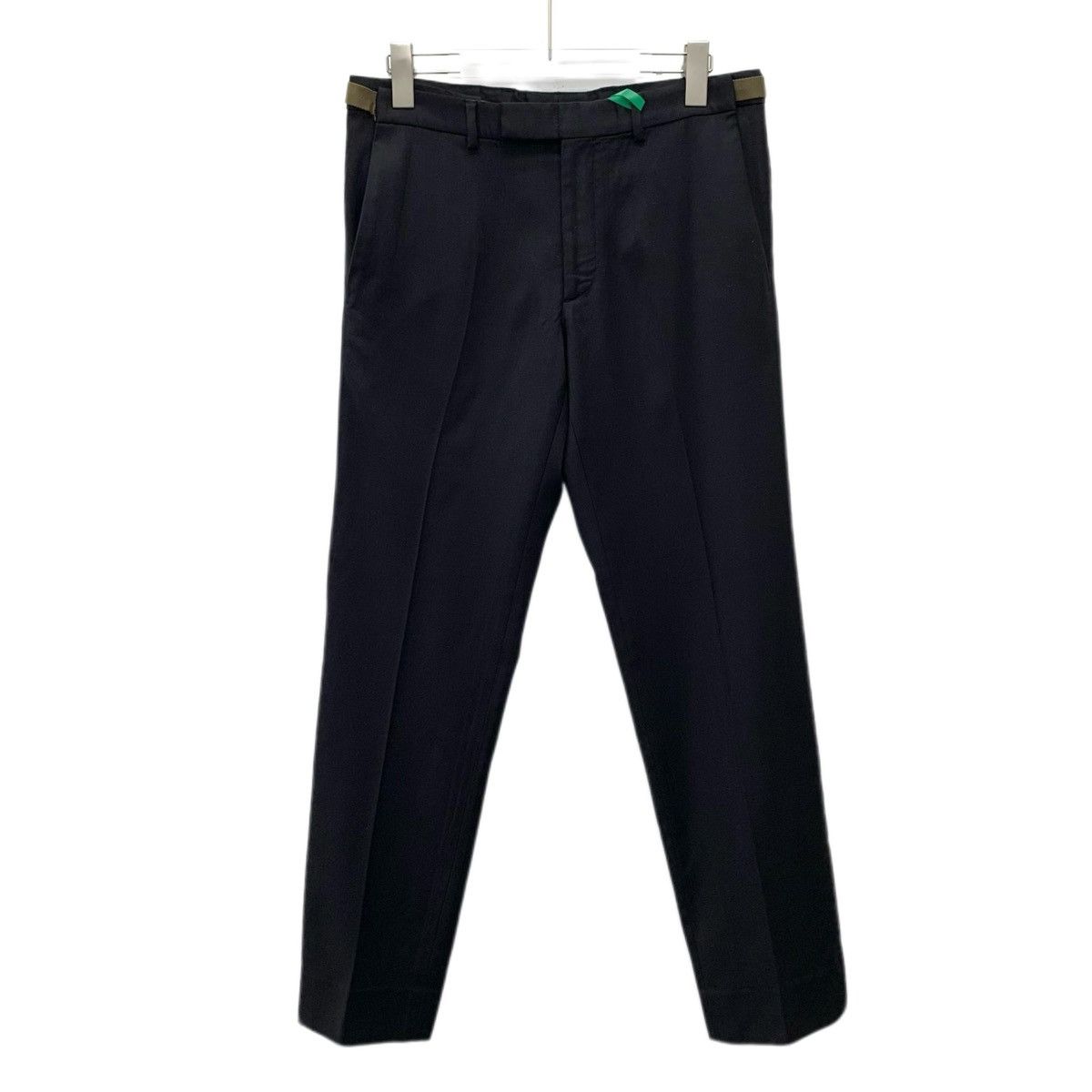 Dior Dior Black Side Webbing Wool Casual Trousers K26WX Size US 32 / EU 48 - 1 Thumbnail
