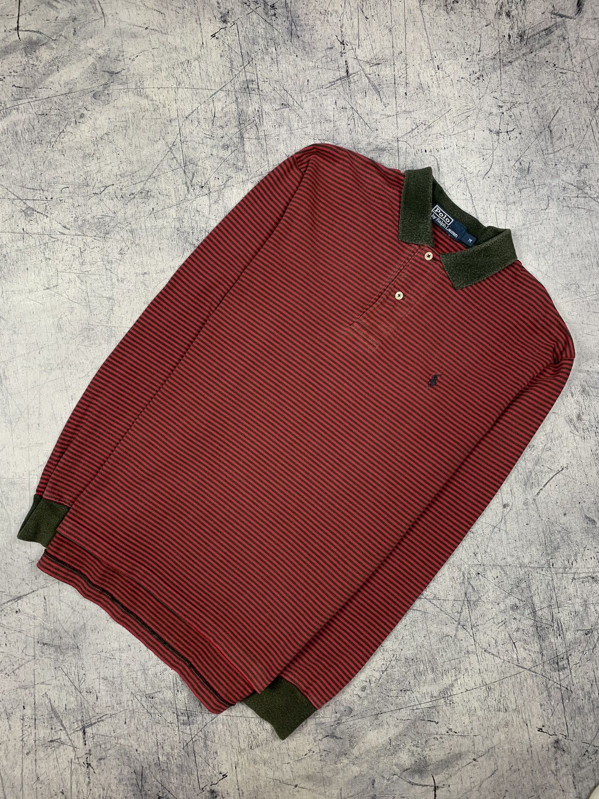 USED SPORTS COLLECTION 90's POLO SPORT RUGBY SHIRT (women’s)