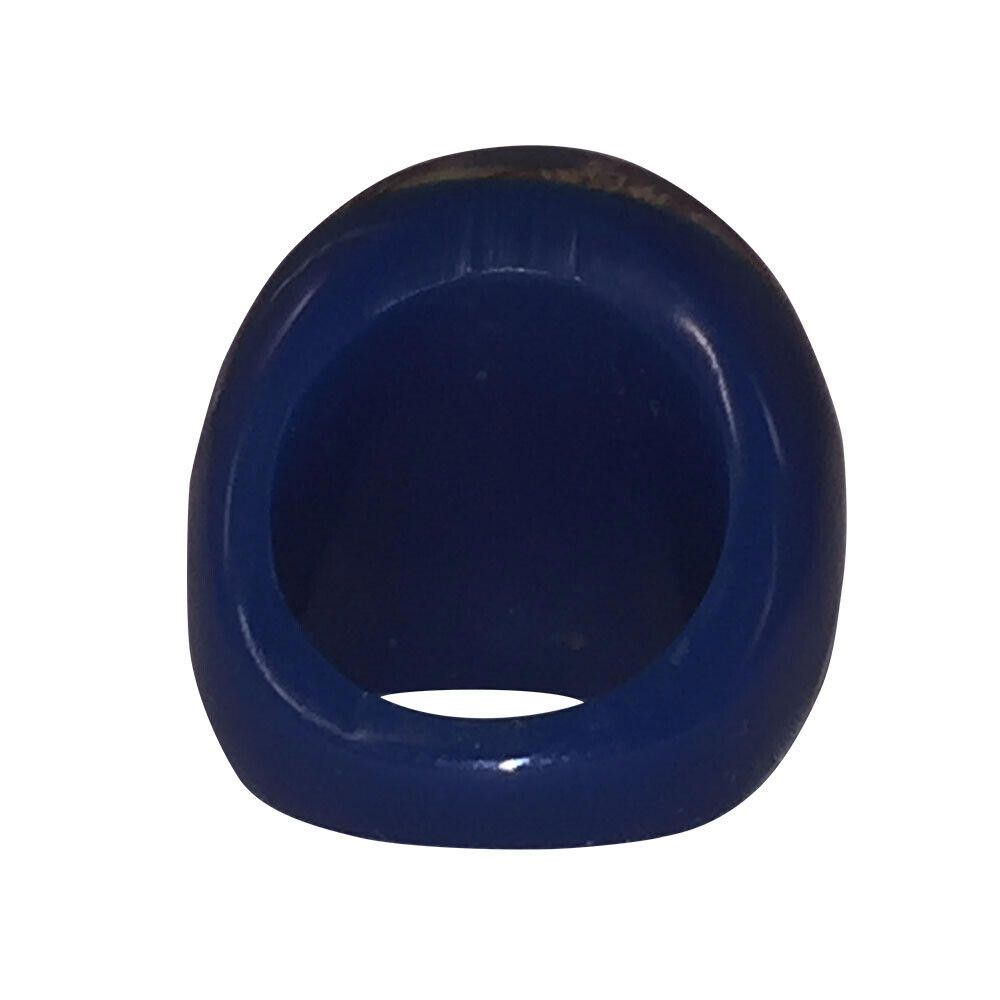 Designer Scarab Blue Bug Plastic Ring Size ONE SIZE - 5 Thumbnail