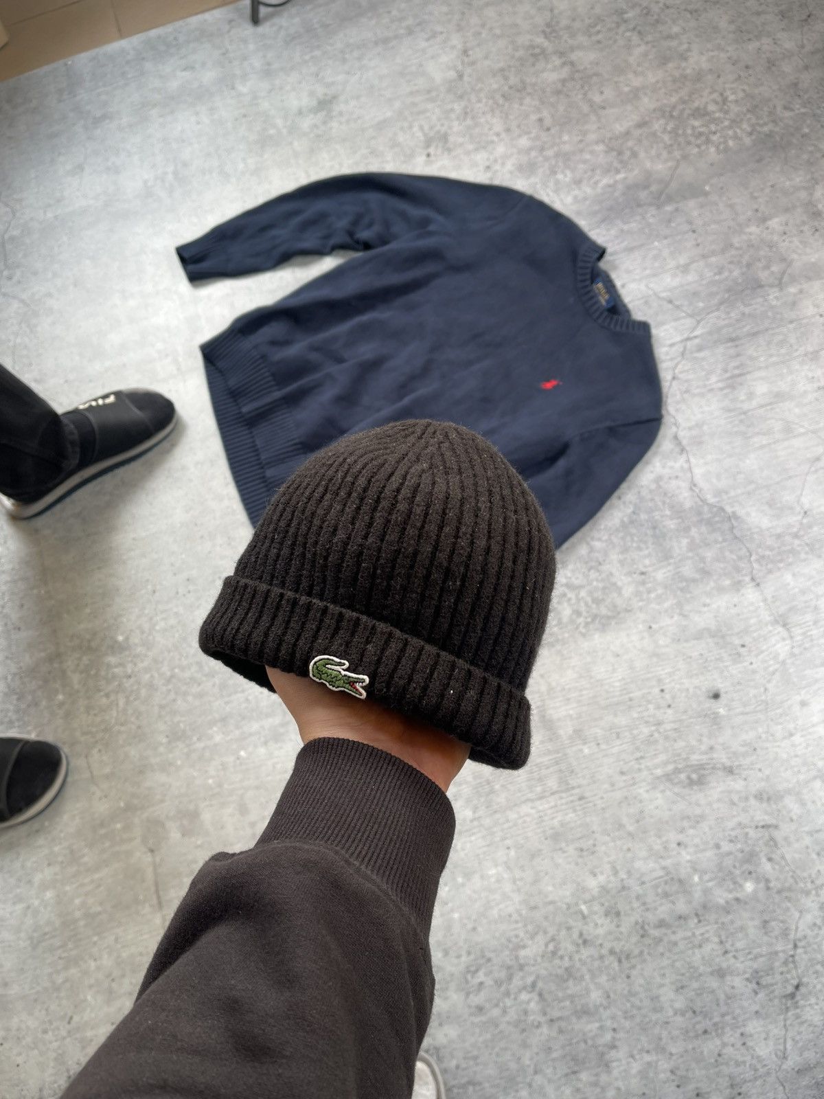 Lacoste × Vintage Vintage Lacoste Hat Logo Streetwear Rare Casual Y2K Size ONE SIZE - 2 Thumbnail