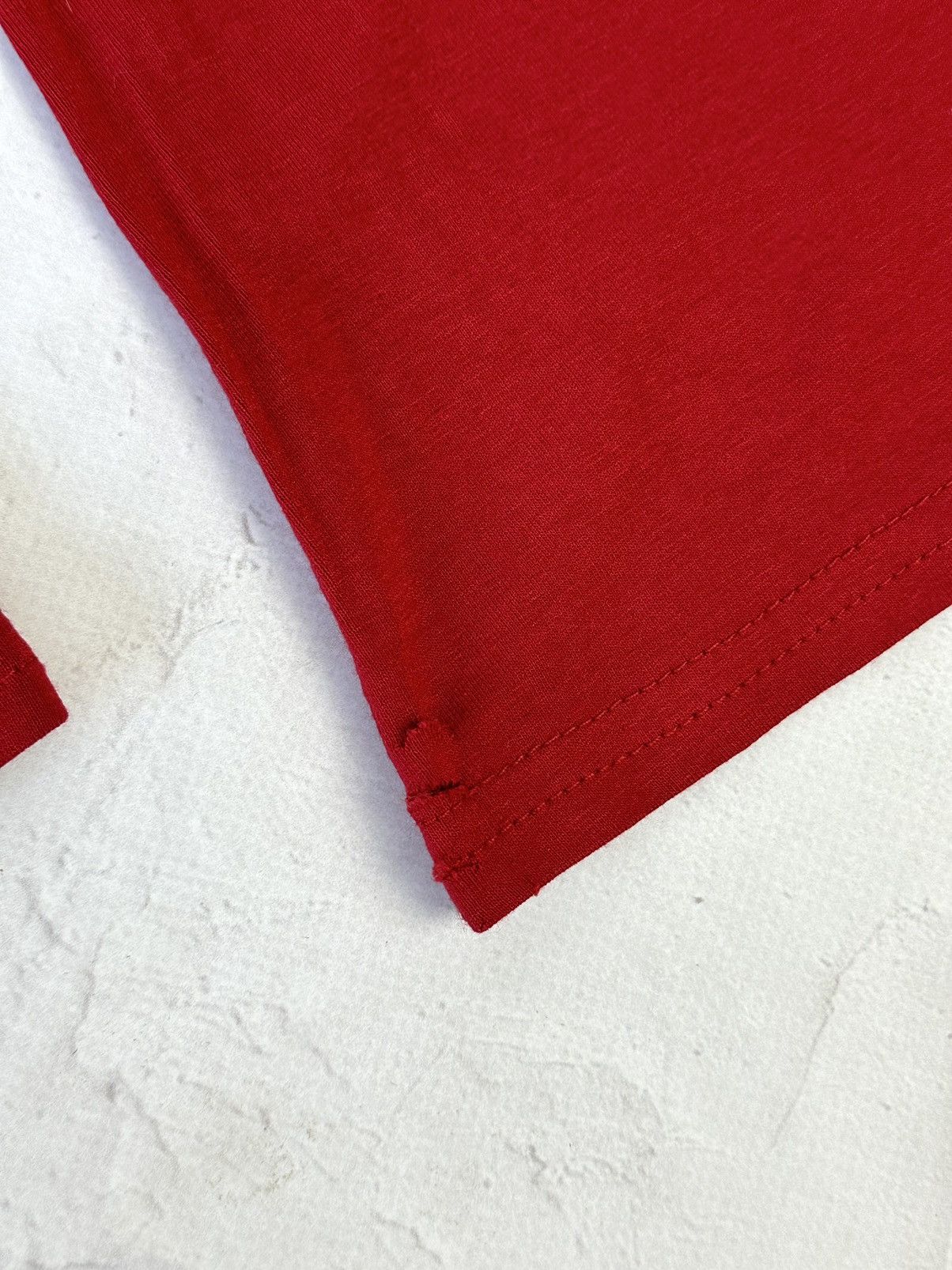 If Six Was Nine Vintage Flared Seeve Red Printed Sweater Size M / US 6-8 / IT 42-44 - 6 Thumbnail