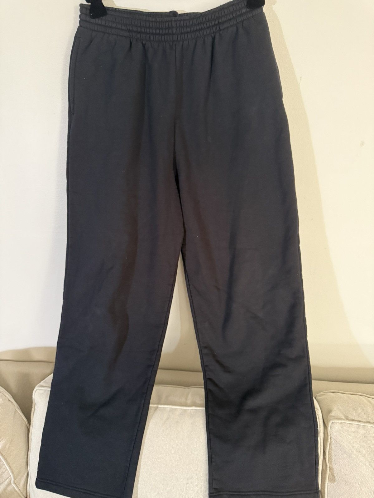 Balenciaga Met Gala Heavy Cotton Sweatpants Black Sz. XS Size US 32 / EU 48 - 1 Thumbnail