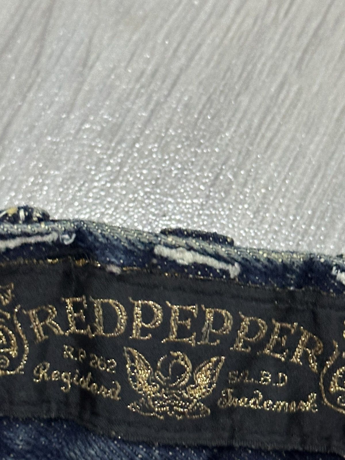 If Six Was Nine Vintage Y2K Red Pepper Denim Acid Wash Pant Size US 29 - 11 Thumbnail