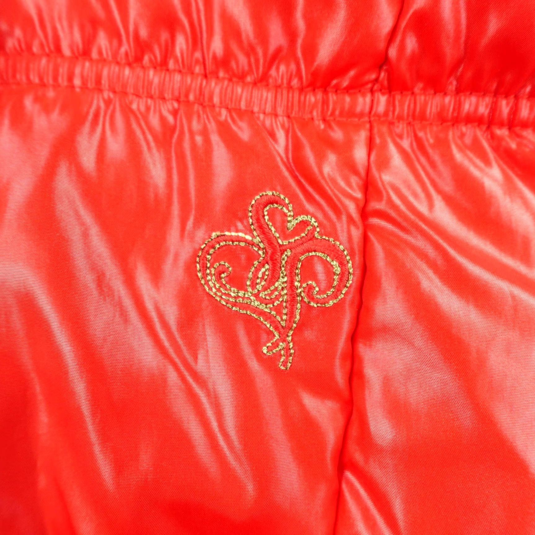 Southpole VINTAGE South Pole Jacket Womens XL Red Puffer Coat Fur Trim Quilted Mid-Length Zip Hooded Insulated Size XL / US 12-14 / IT 48-50 - 4 Thumbnail