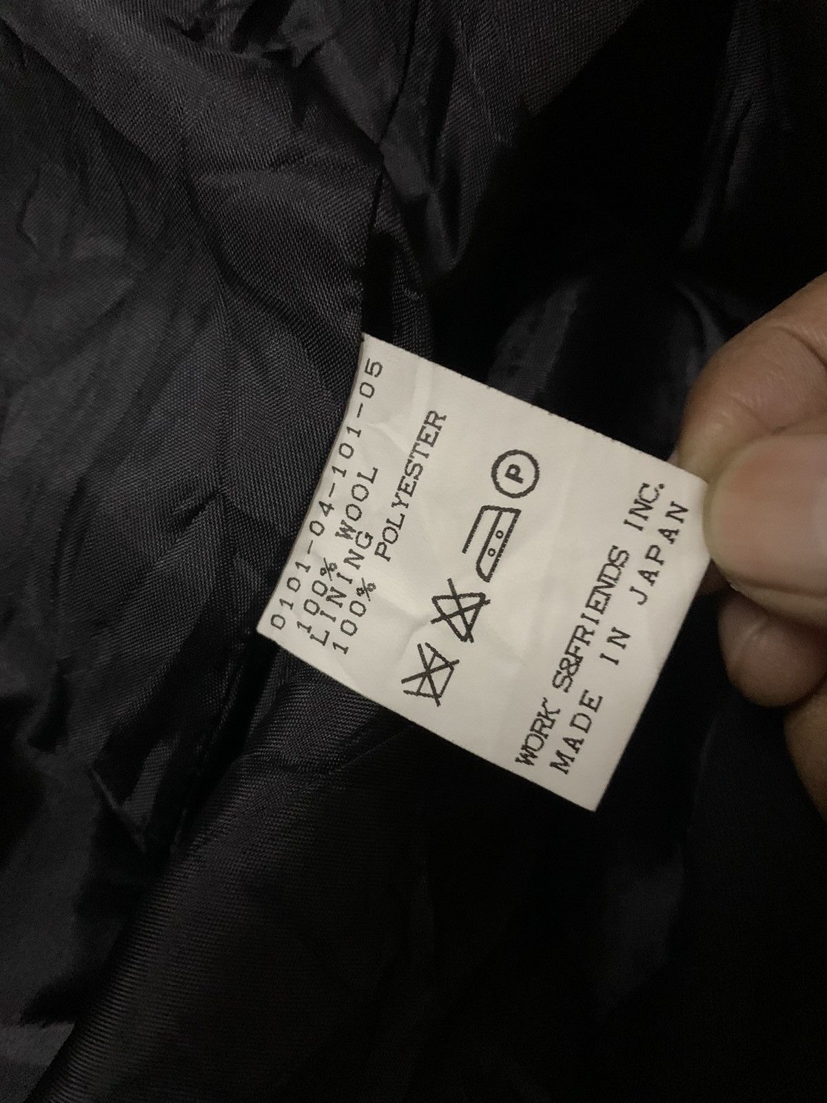 Yohji Yamamoto 💥Final💥Wxyz Yohji Yamamoto Blazer Jacket Size S / US 4 / IT 40 - 6 Thumbnail