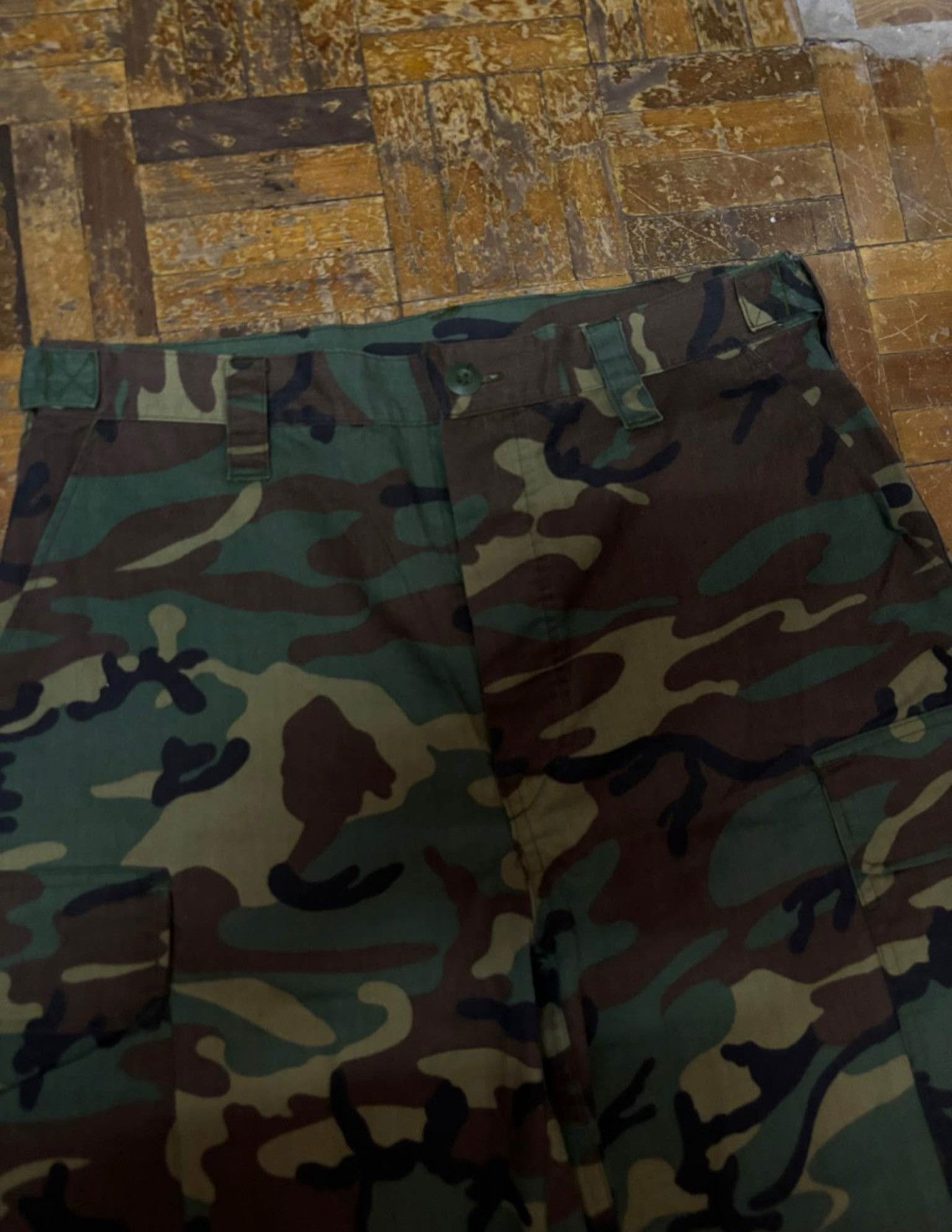 Vintage Camouflage Men Cargo Pant (Size 32) Size US 32 / EU 48 - 3 Thumbnail
