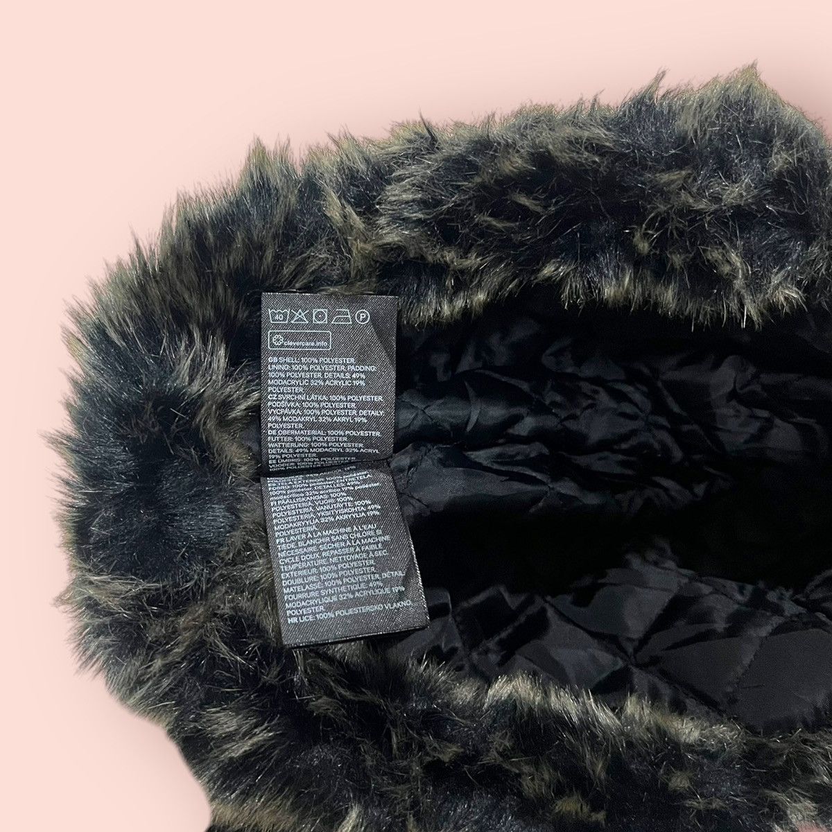 H&M × Vintage VINTAGE H&M FUR TRAPPER HAT ALT BEANIE Size ONE SIZE - 20 Thumbnail