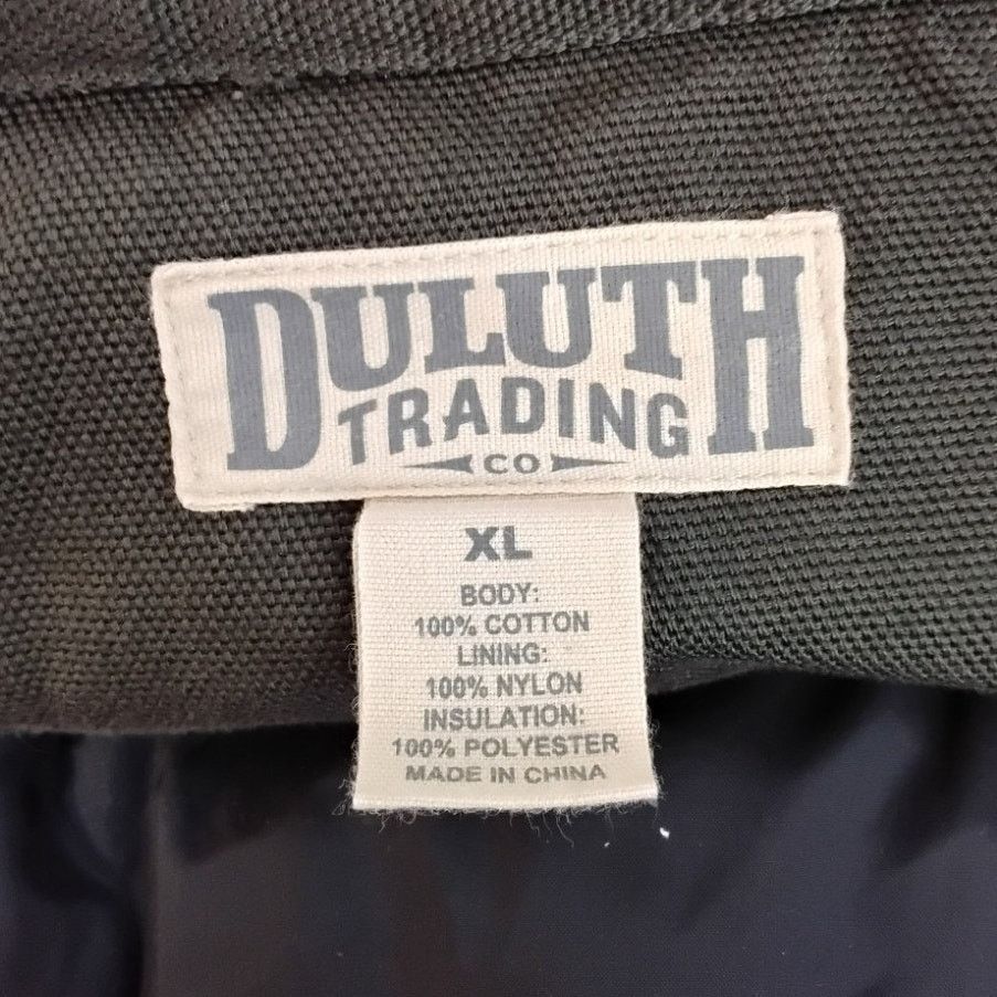 Duluth Trading Company Duluth Trading Co. Canvas Jacket Men's XL Green Lined Size US XL / EU 56 / 4 - 11 Thumbnail
