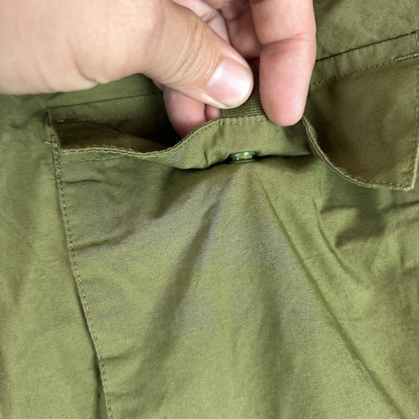 Needles NWT The Normal Brand Expedition Shirt Pine Needle Green Short Sleeve Size Large Size US L / EU 52-54 / 3 - 6 Thumbnail