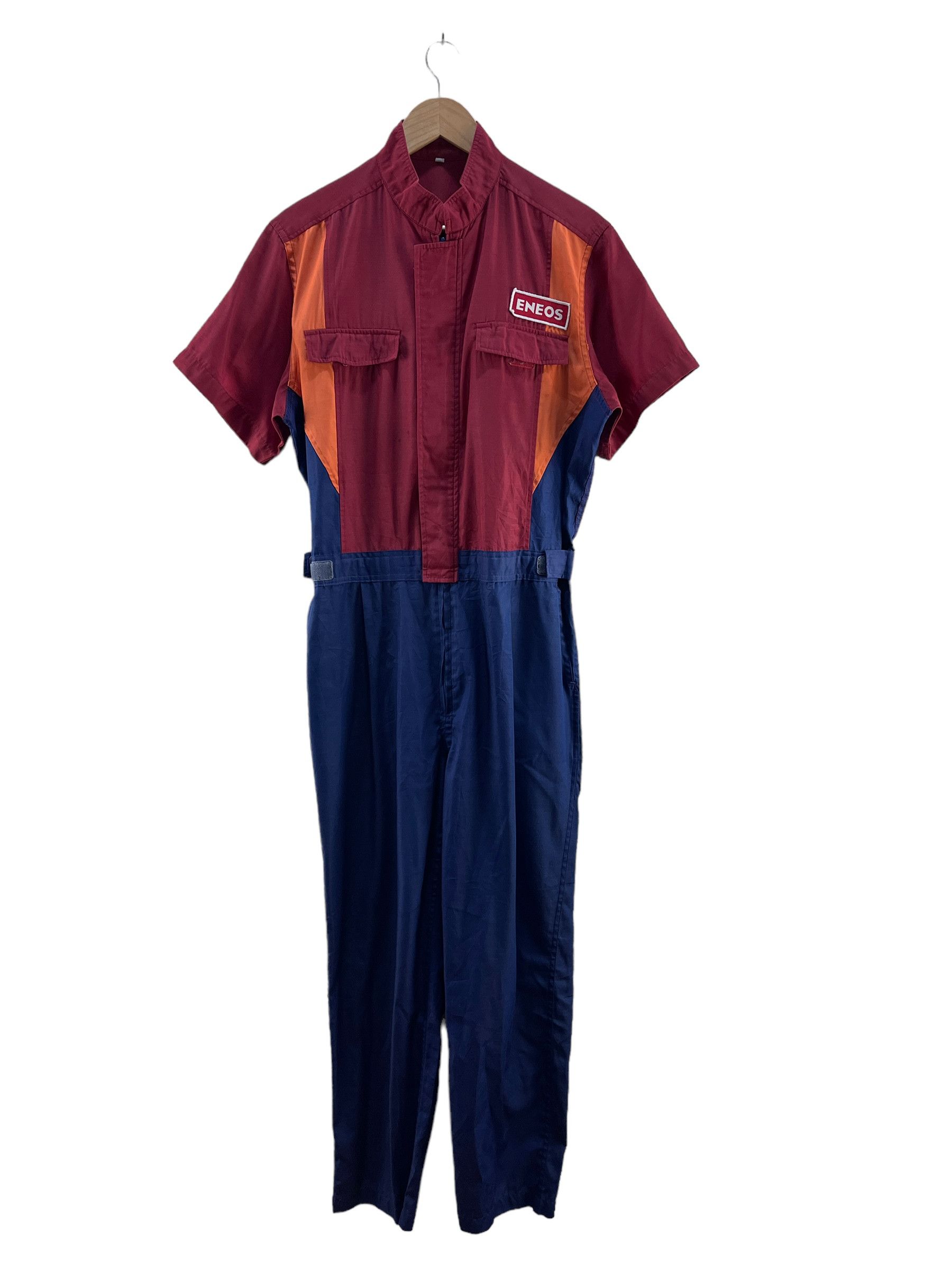 Japanese Brand Vintage 90s Eneos Overall Racing Team Size US 32 / EU 48 - 2 Thumbnail